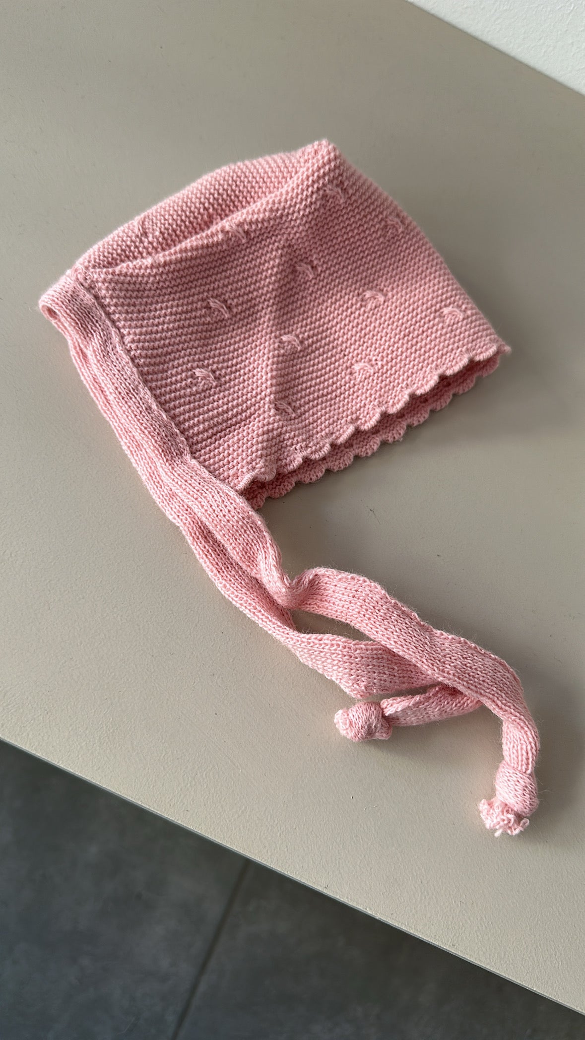 Coordinato IN MAGLIA CON CON RICCIO - ROSA