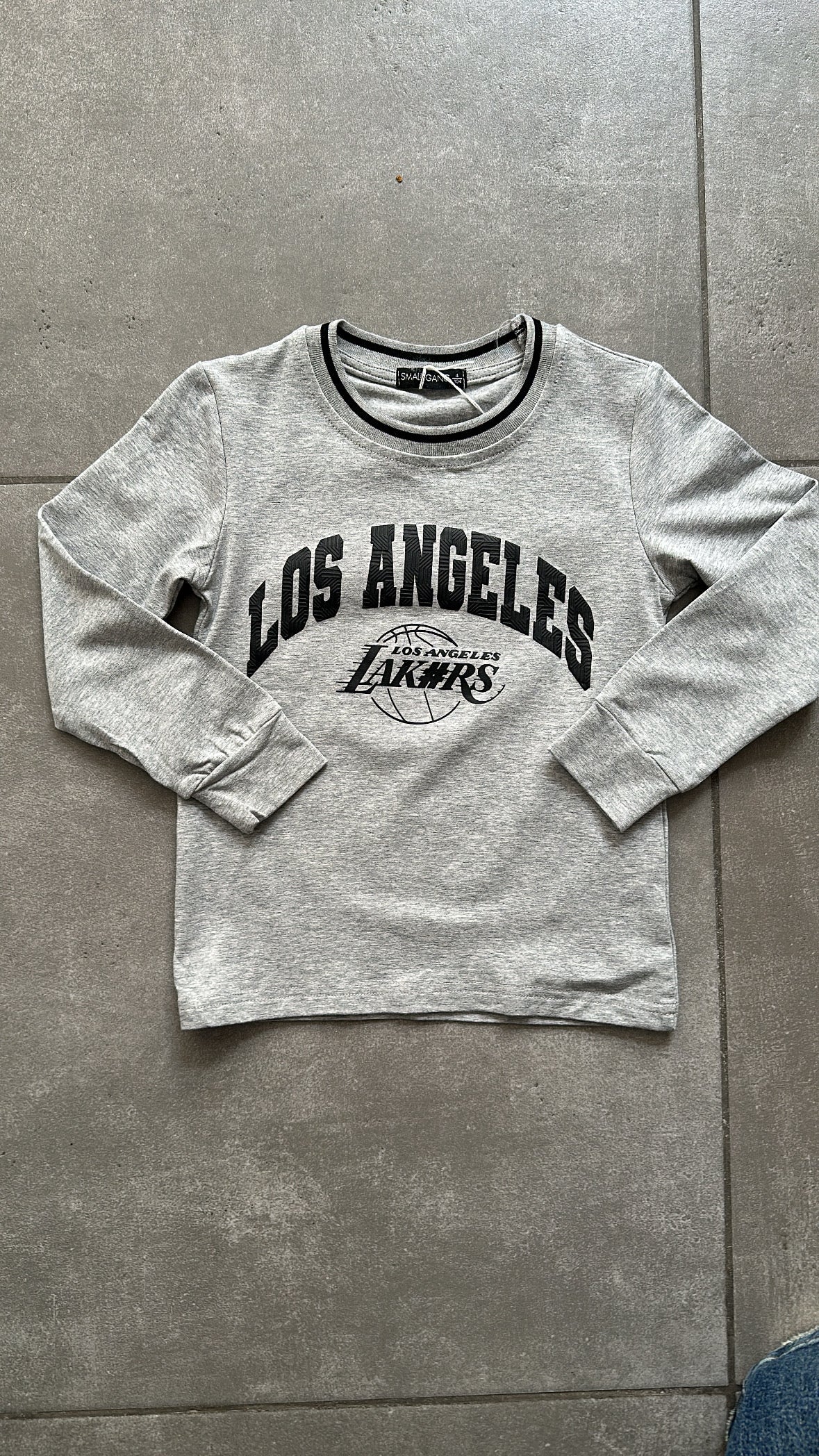 Maglia LOS ANGELES 4-12A - GRIGIO