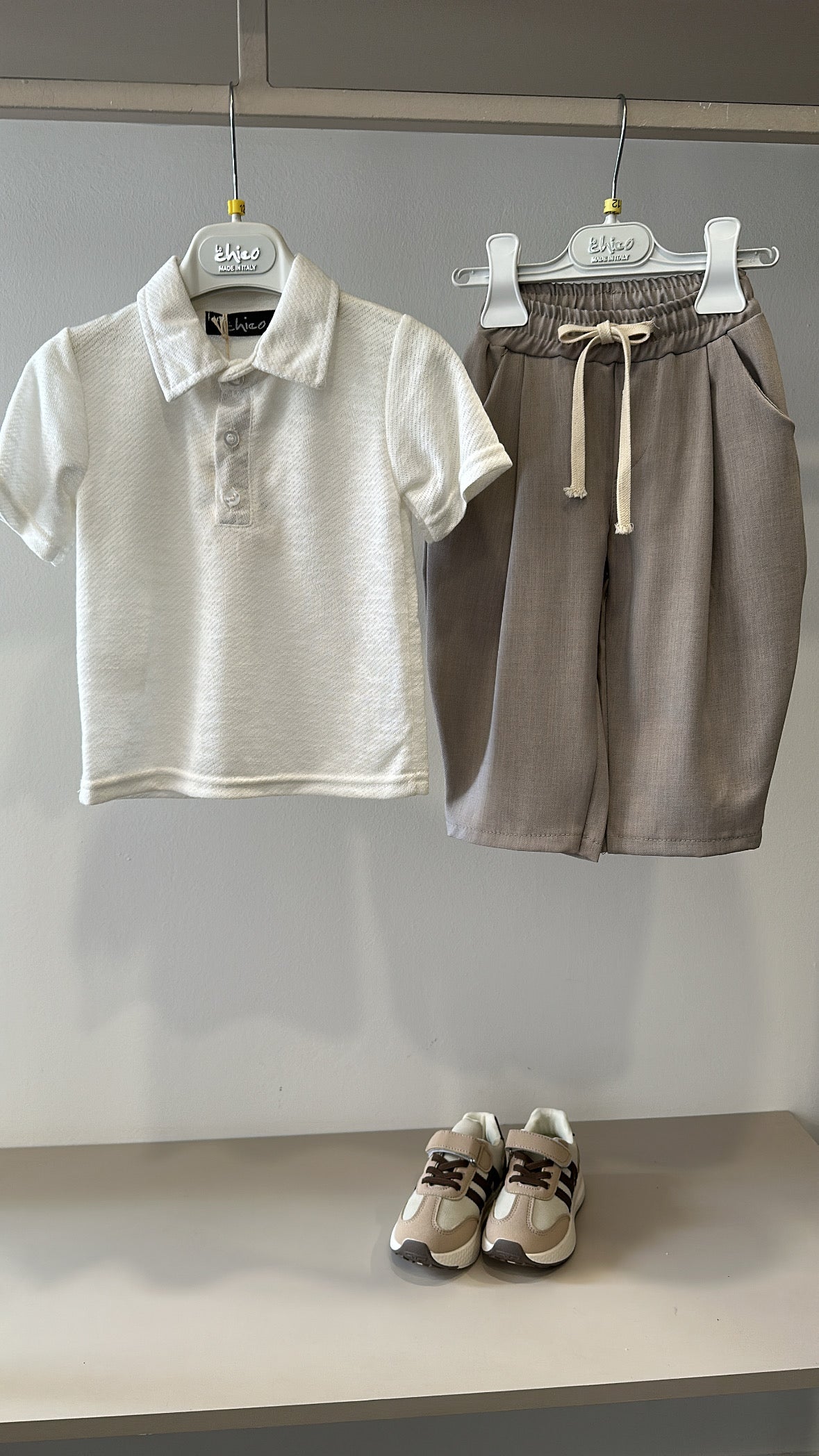 Pantalone BALLON BIMBO 12-36M - BEIGE