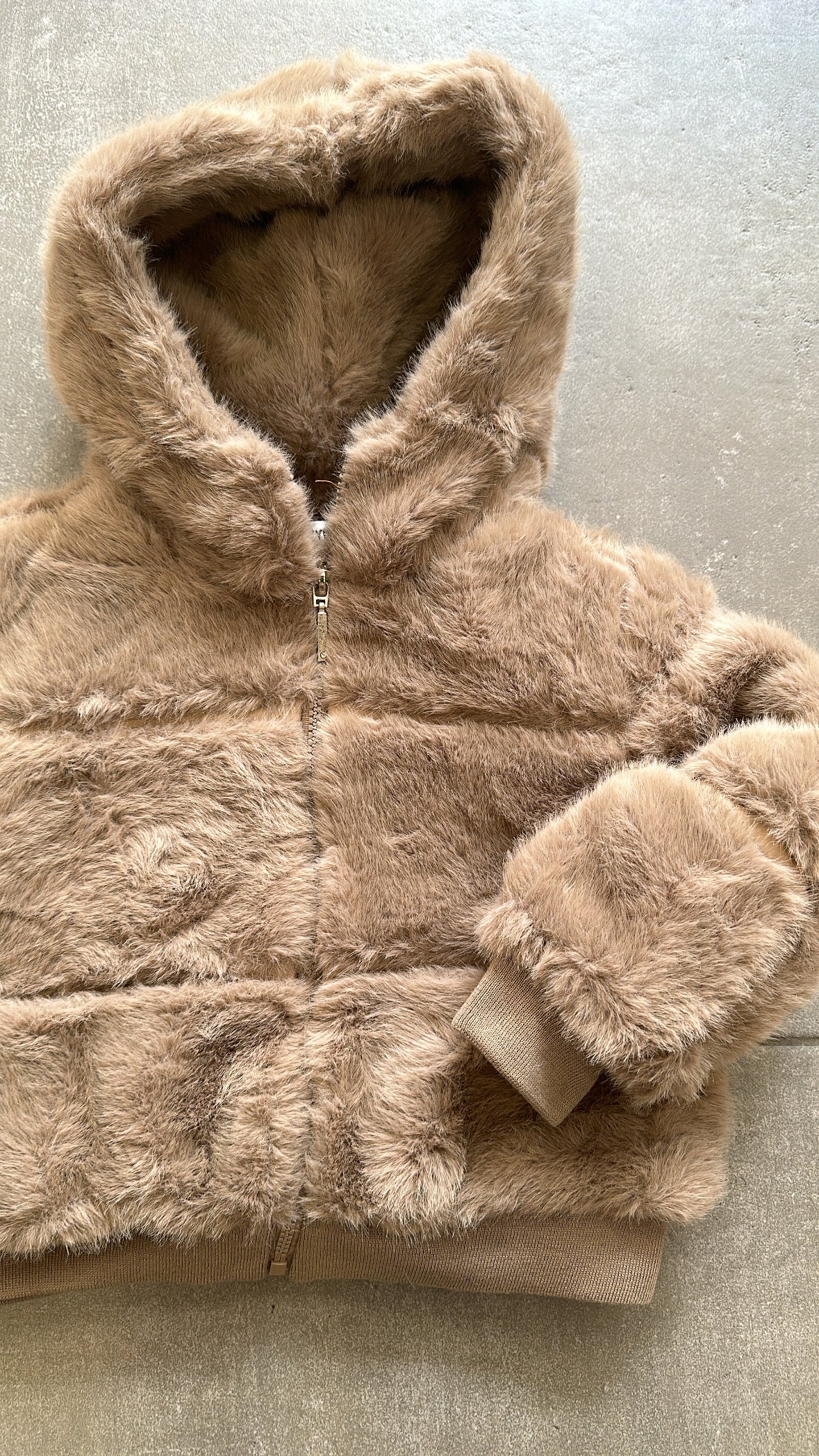 Ecopelliccia BOMBER 4-14A - BEIGE
