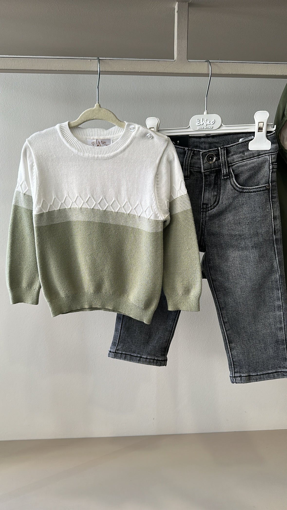 Jeans DRITTO WEAR 12-36M - GRIGIO