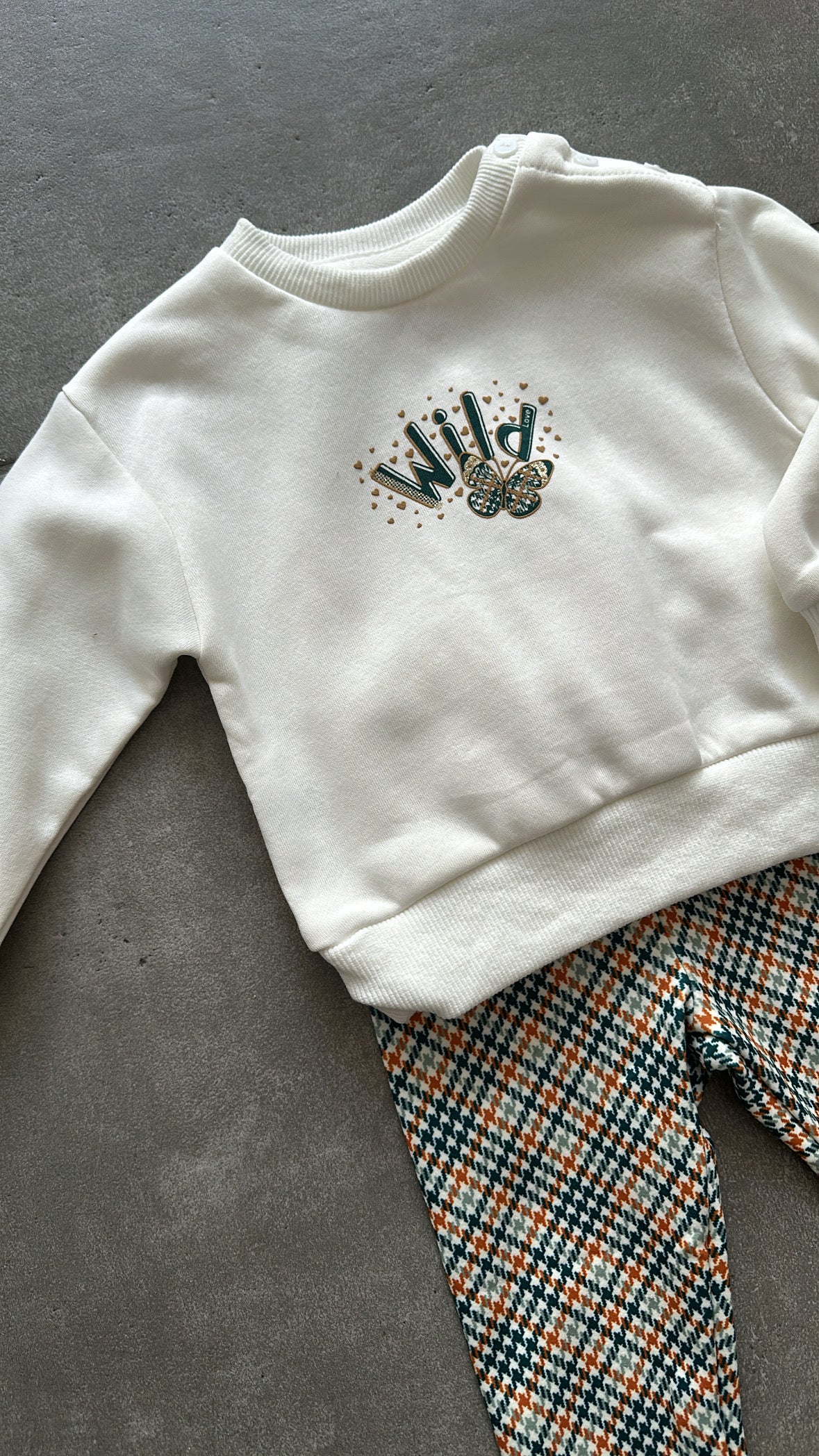 Completino WILD 6-36M - BIANCO