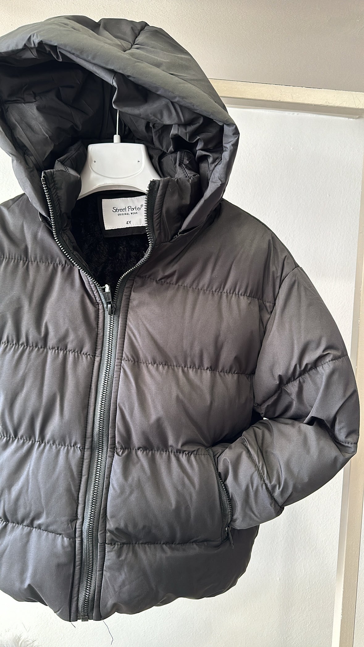 Giubbotto CON PELLICCIA INTERNA 4-14A - NERO