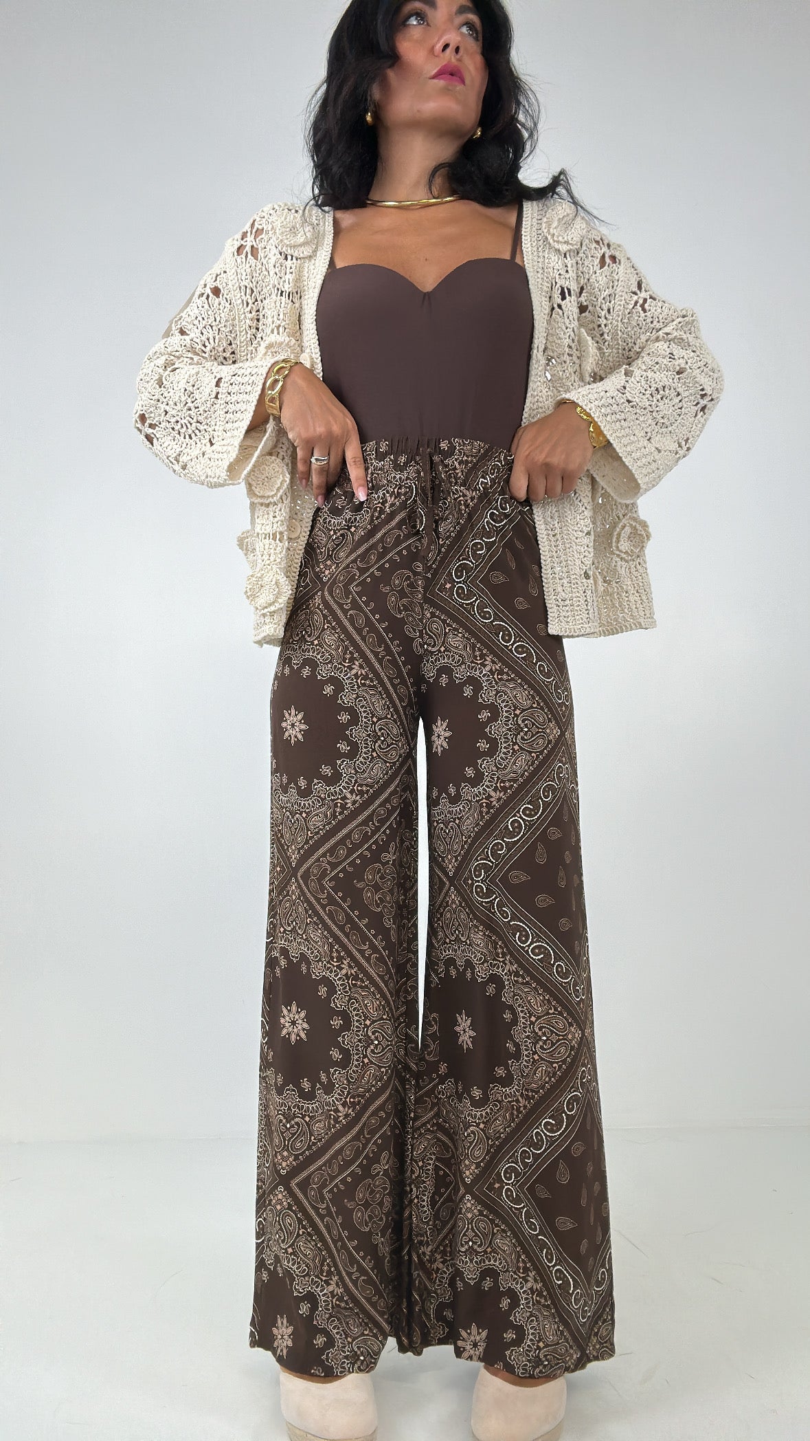 Pantalone KENYA - MARRONE