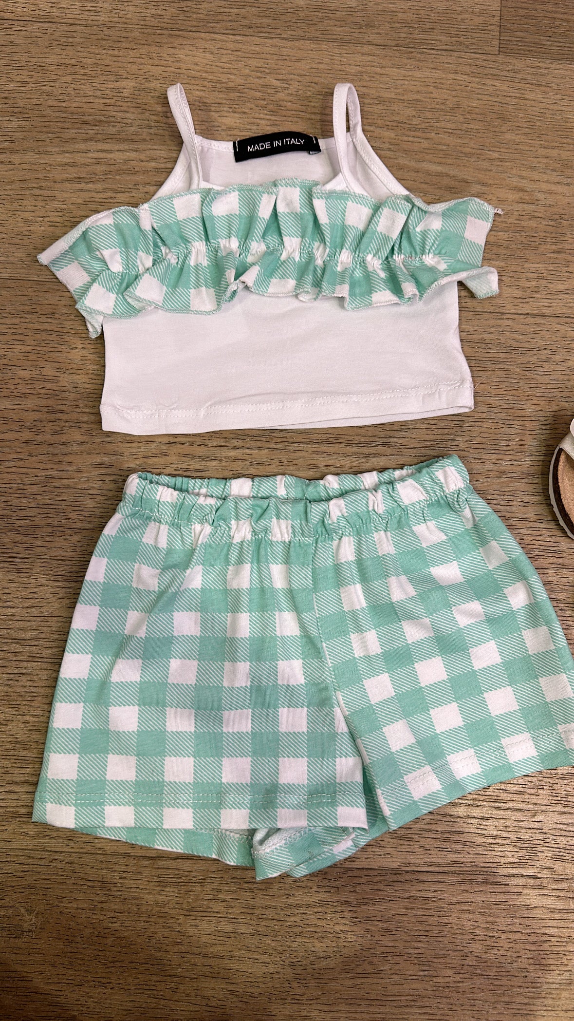 Completo QUADRETTI 6-36M - TIFFANY