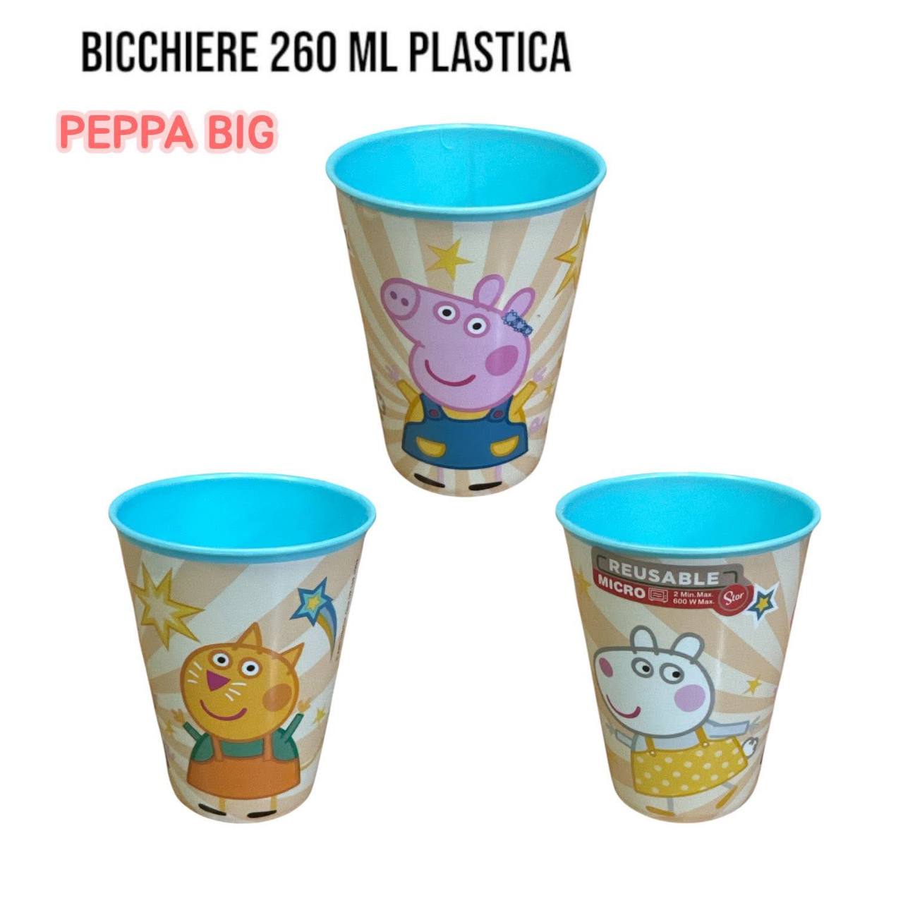 Bicchiere IN PLASTICA DISNEY - TIFFANY ROSA