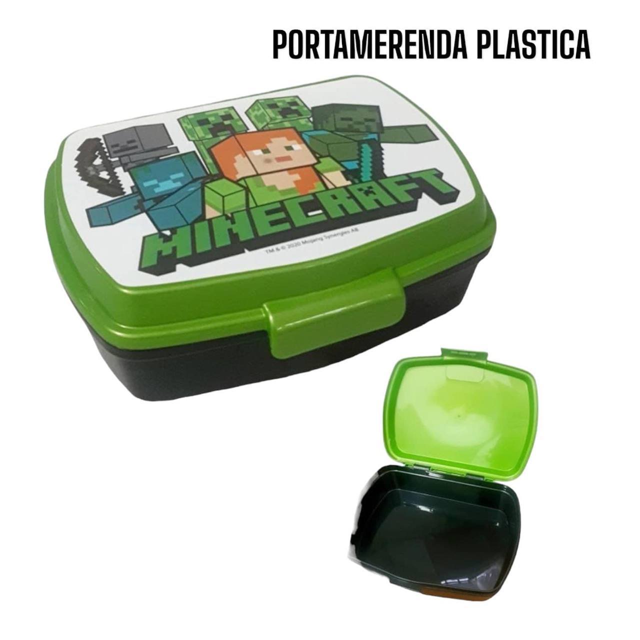 Porta MERENDA IN PLASTICA - VERDE
