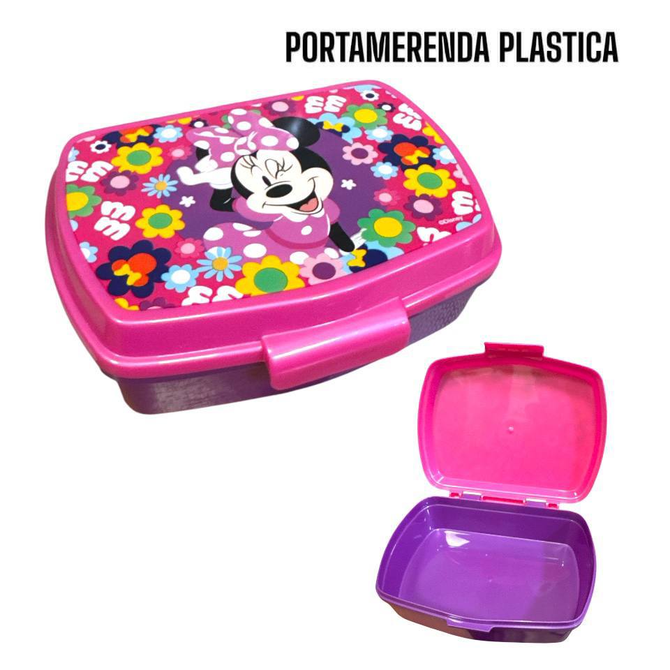 Porta MERENDA IN PLASTICA - VIOLA