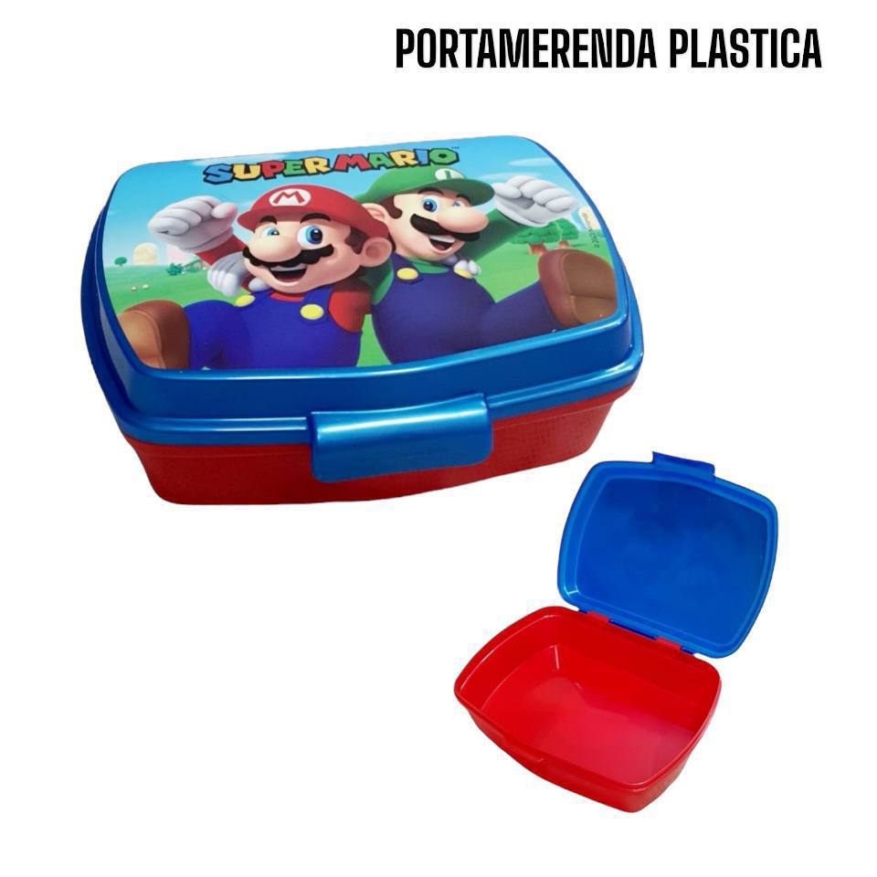 Porta MERENDA IN PLASTICA - ROSSO-FANTASY
