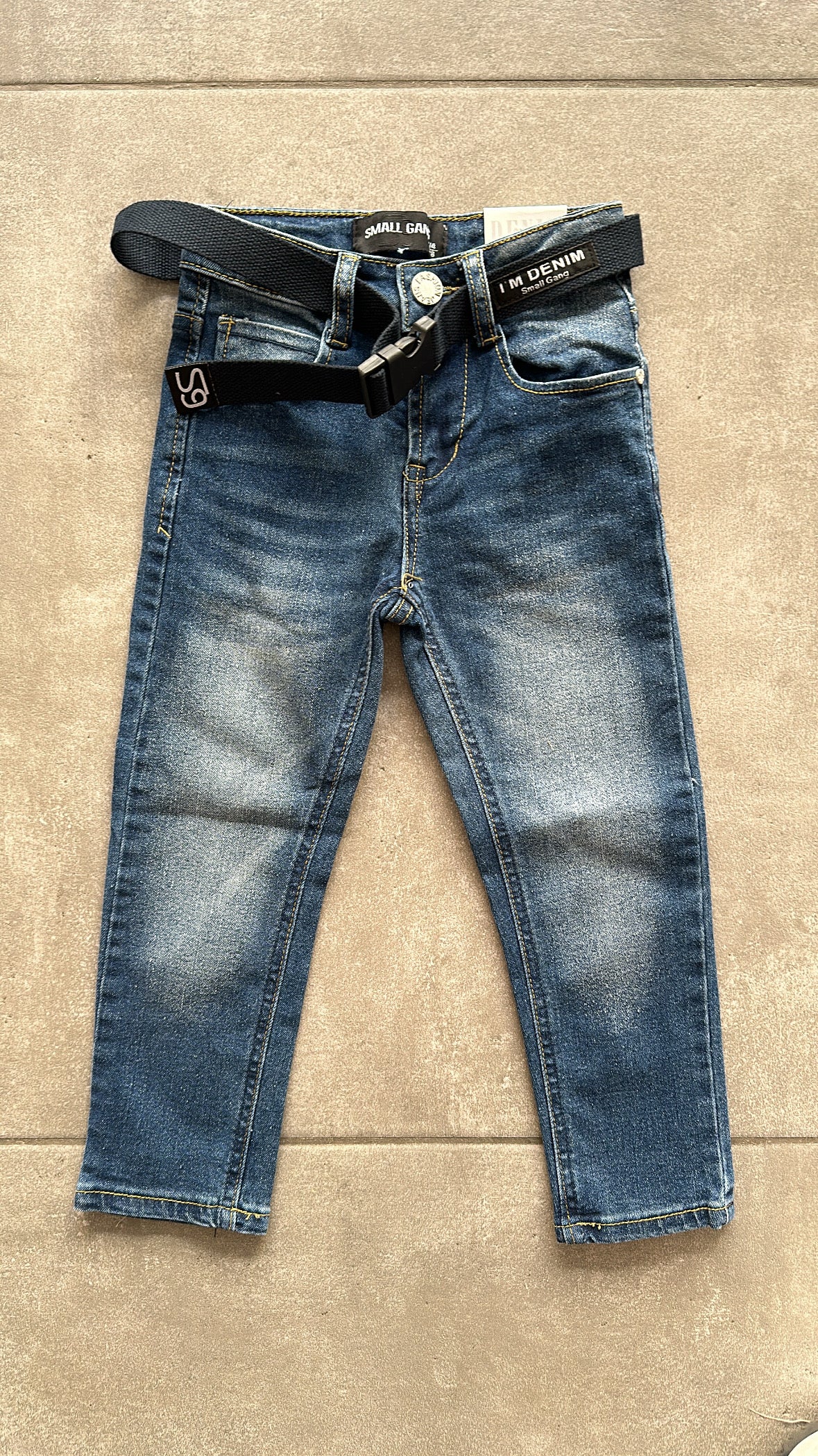 Jeans CON CINTA CLICK 3-8A - JEANS
