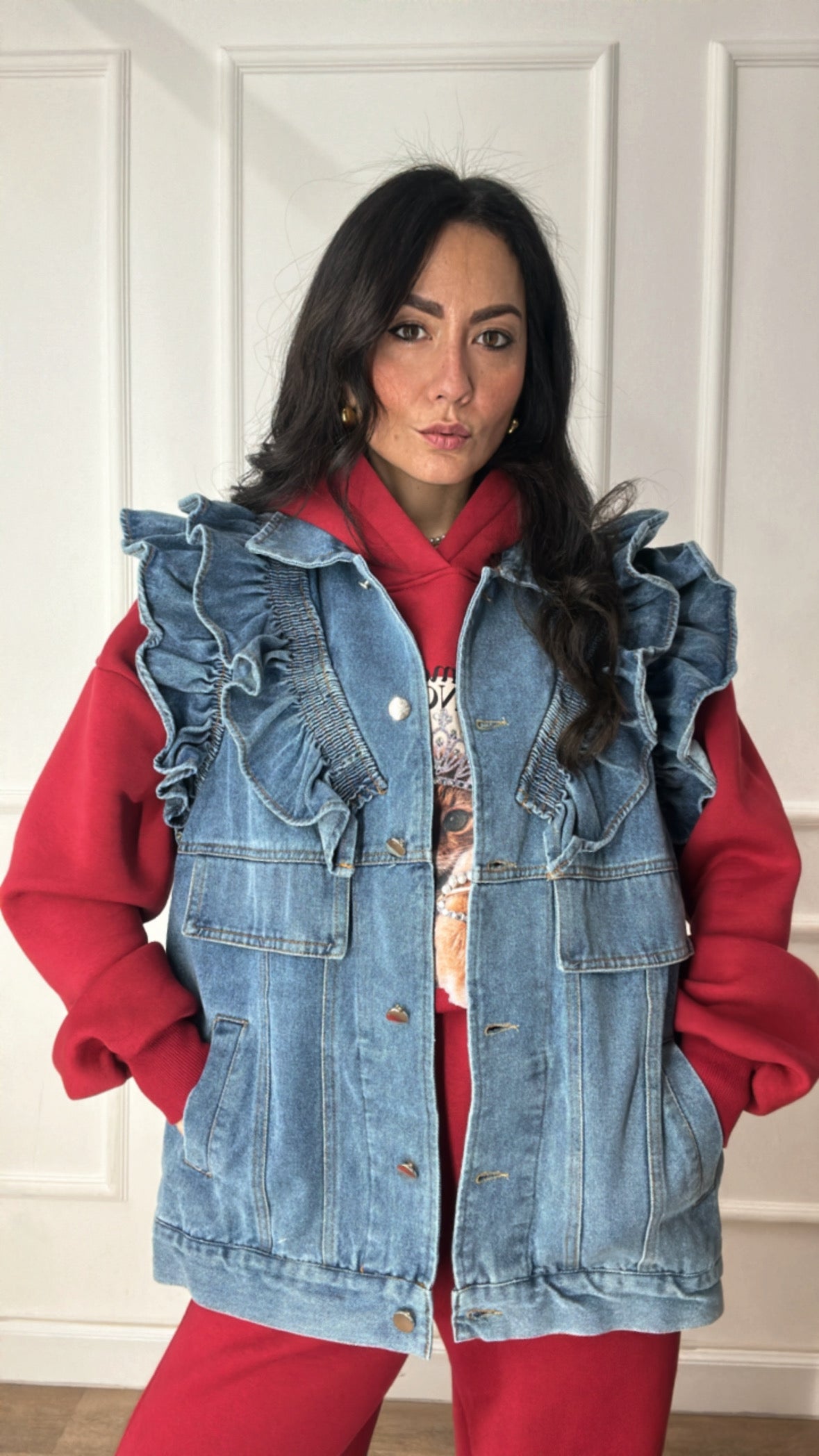 Gilet CON ROUGES - JEANS