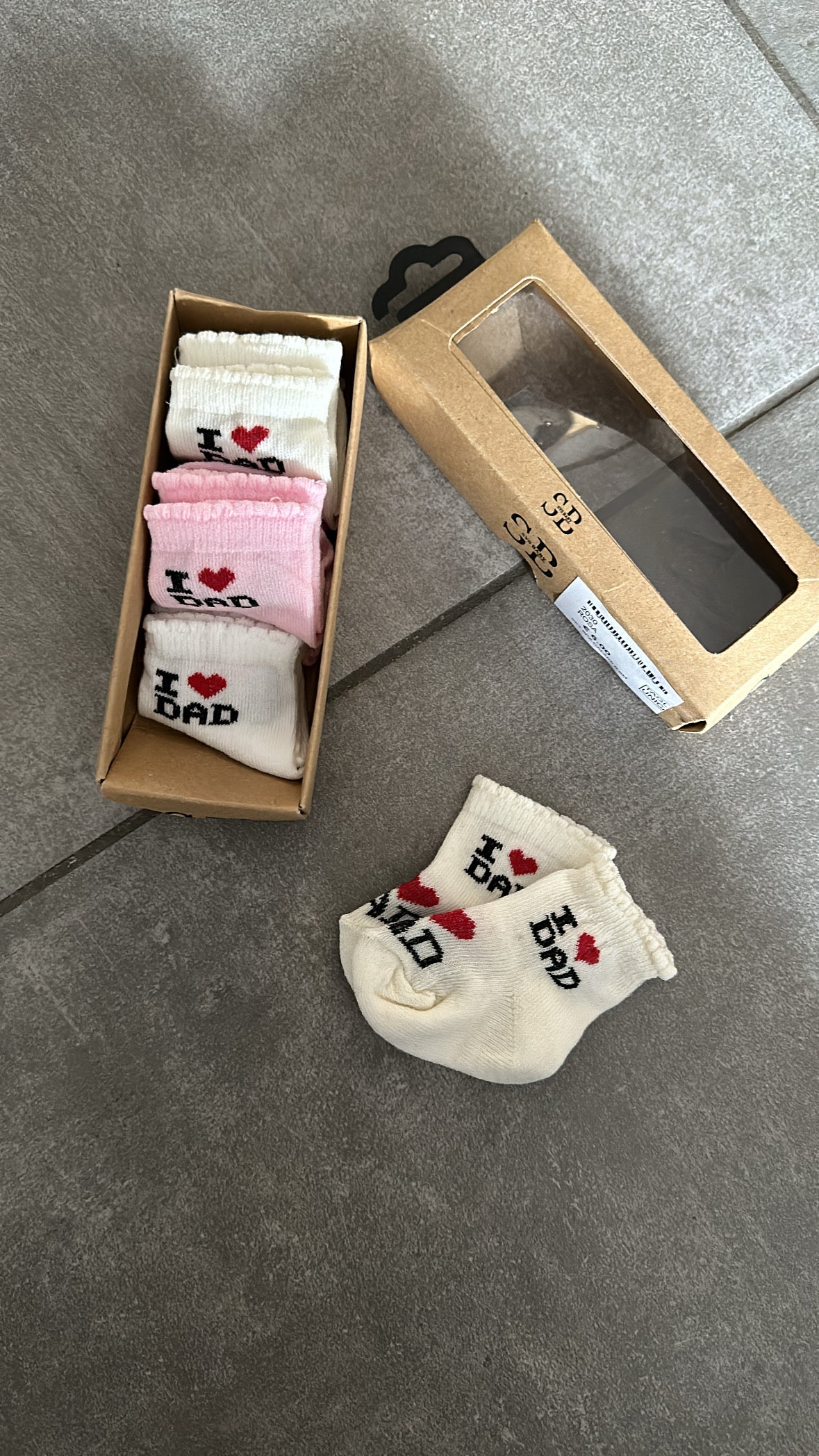 SET 6PZ CALZINI 0-6M - ROSA