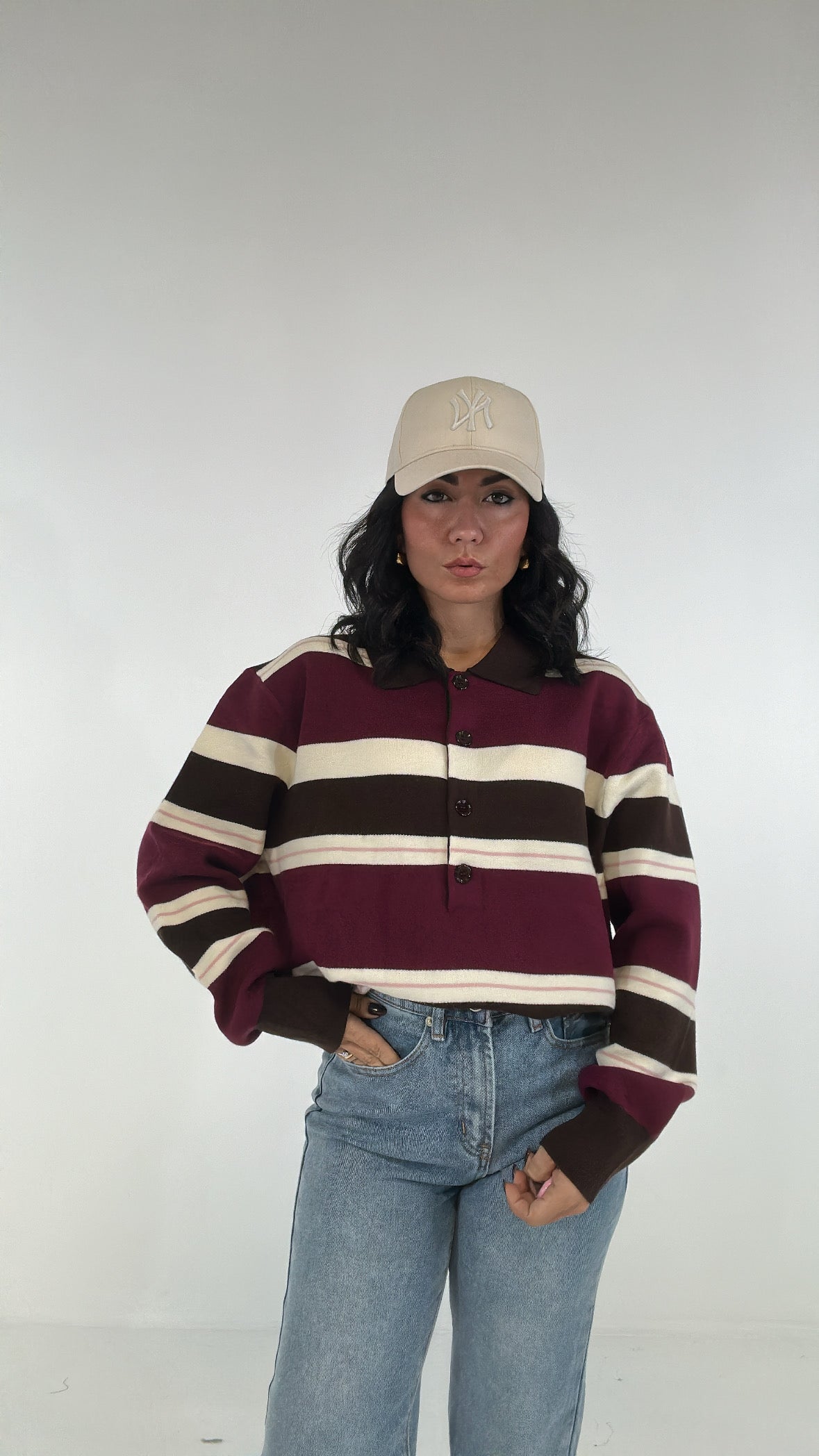 Polo PULL LONDON - MARRONE