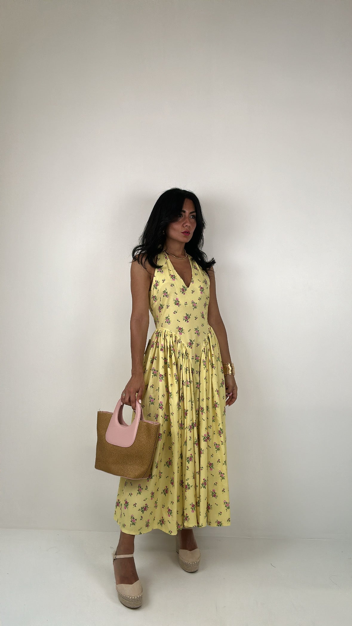 Vestito ROSELLINA - GIALLO