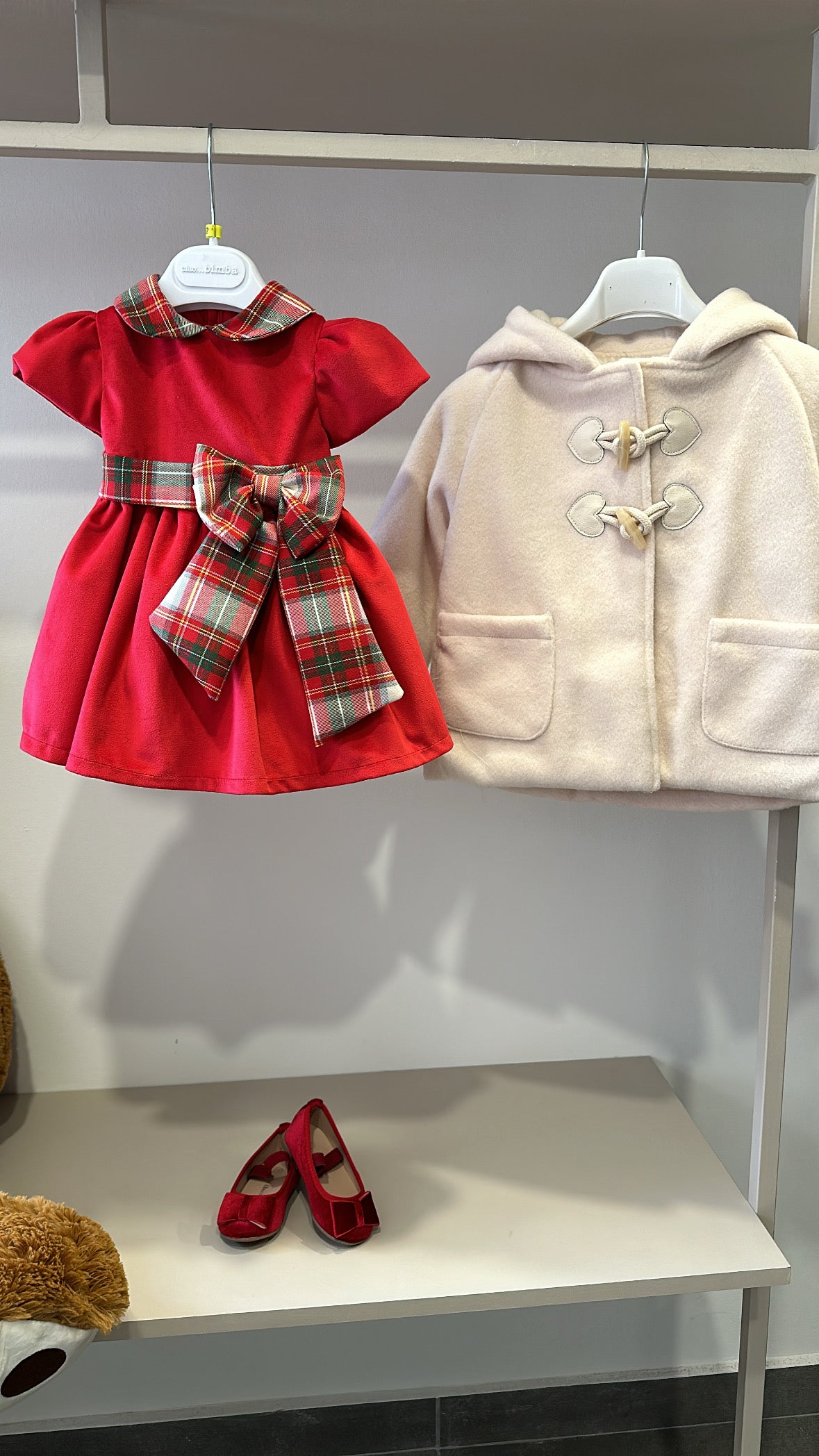 Vestitino FIOCCO 12-30M - ROSSO