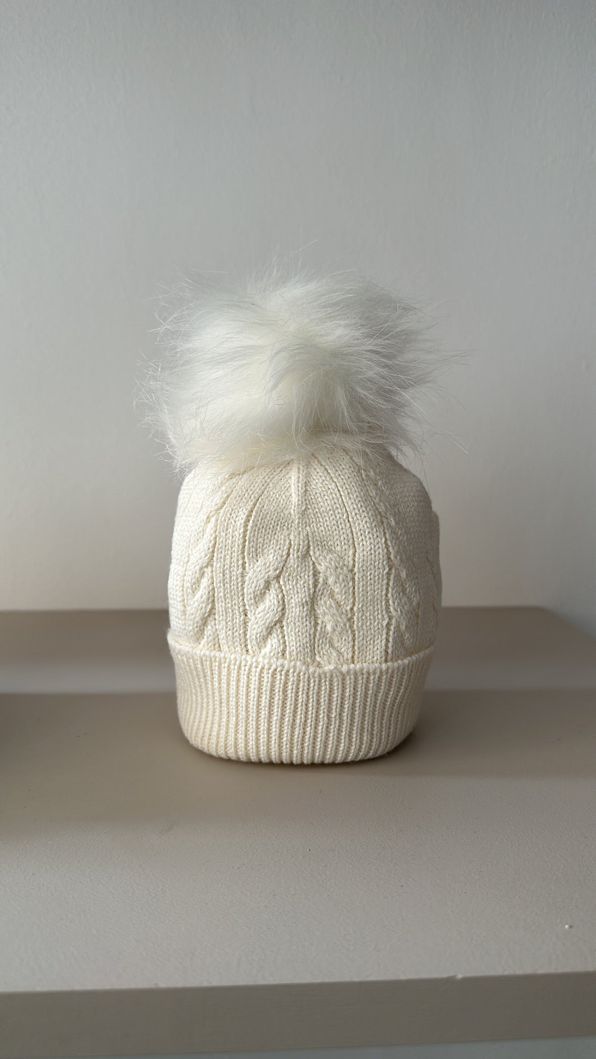 Cappello NAZARENO PON PON - BIANCO