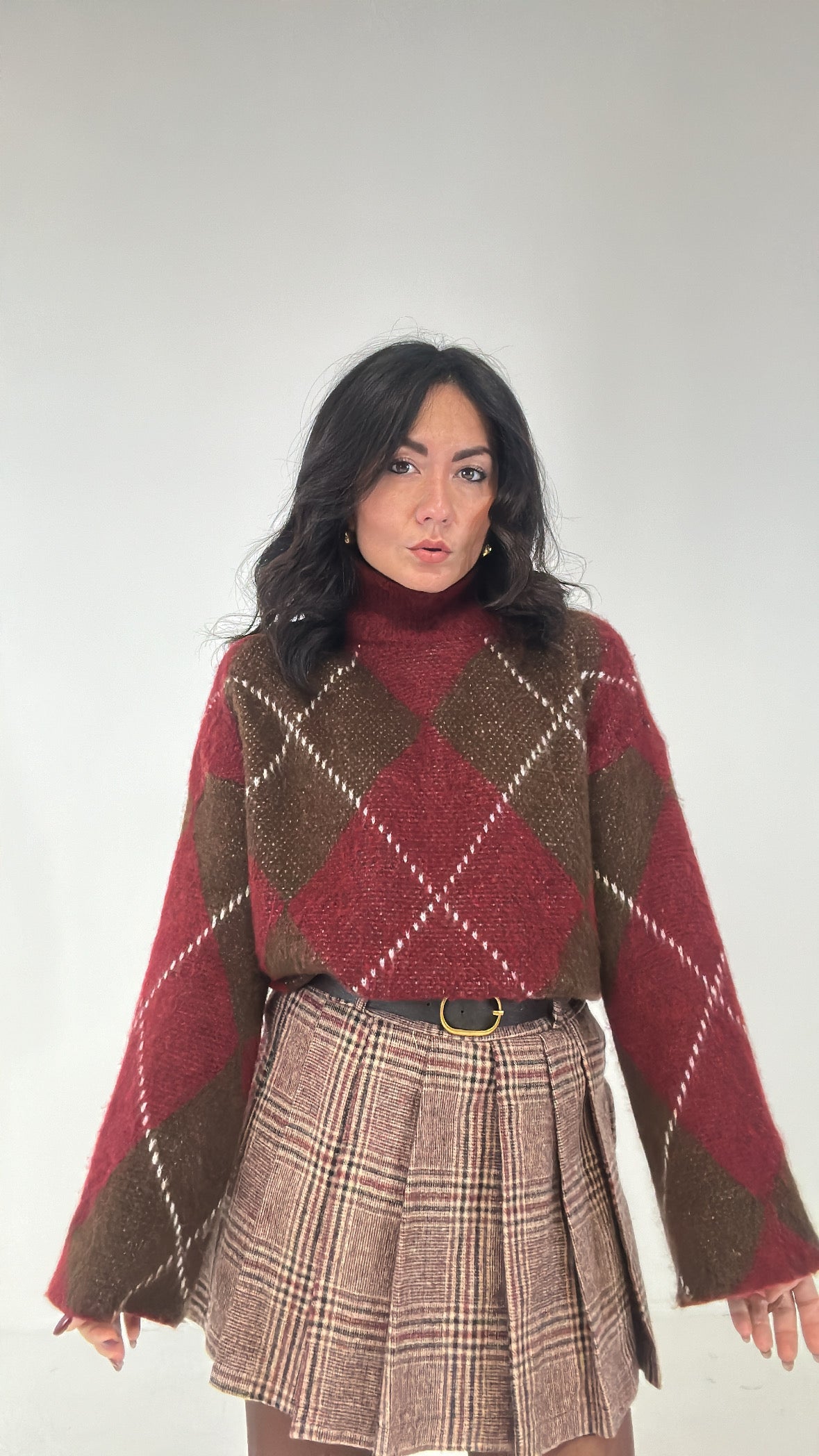 Pull ROMBO . - BORDEAUX