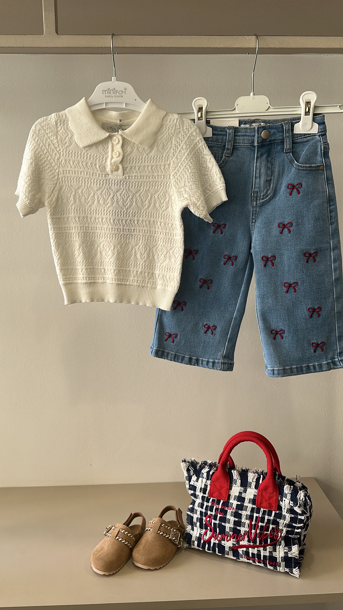 Jeans FIOCCHETTI 12-36M - ROSSO