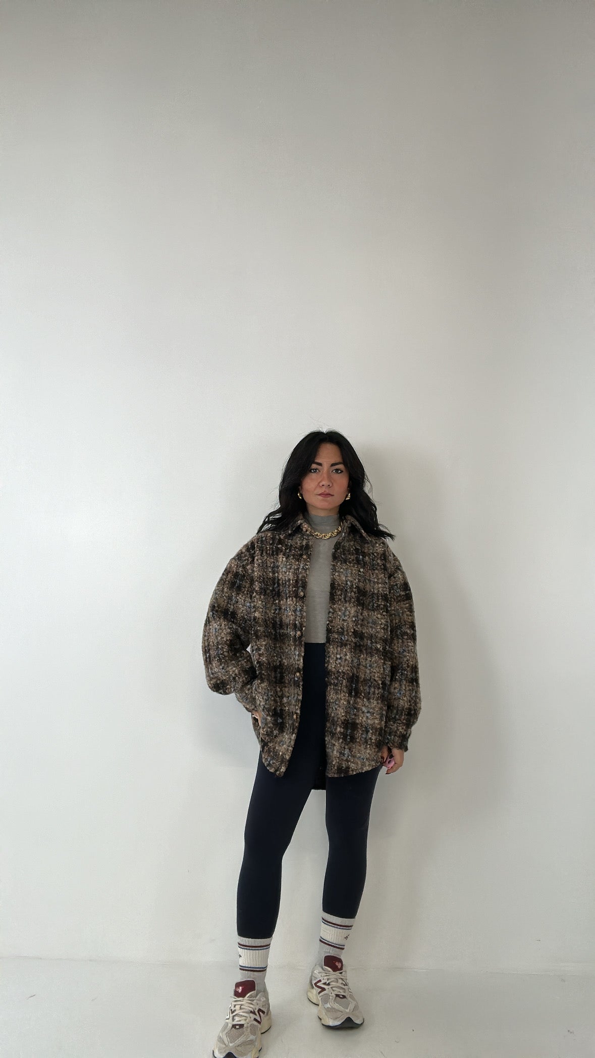 Camicione BOUCLER - MARRONE