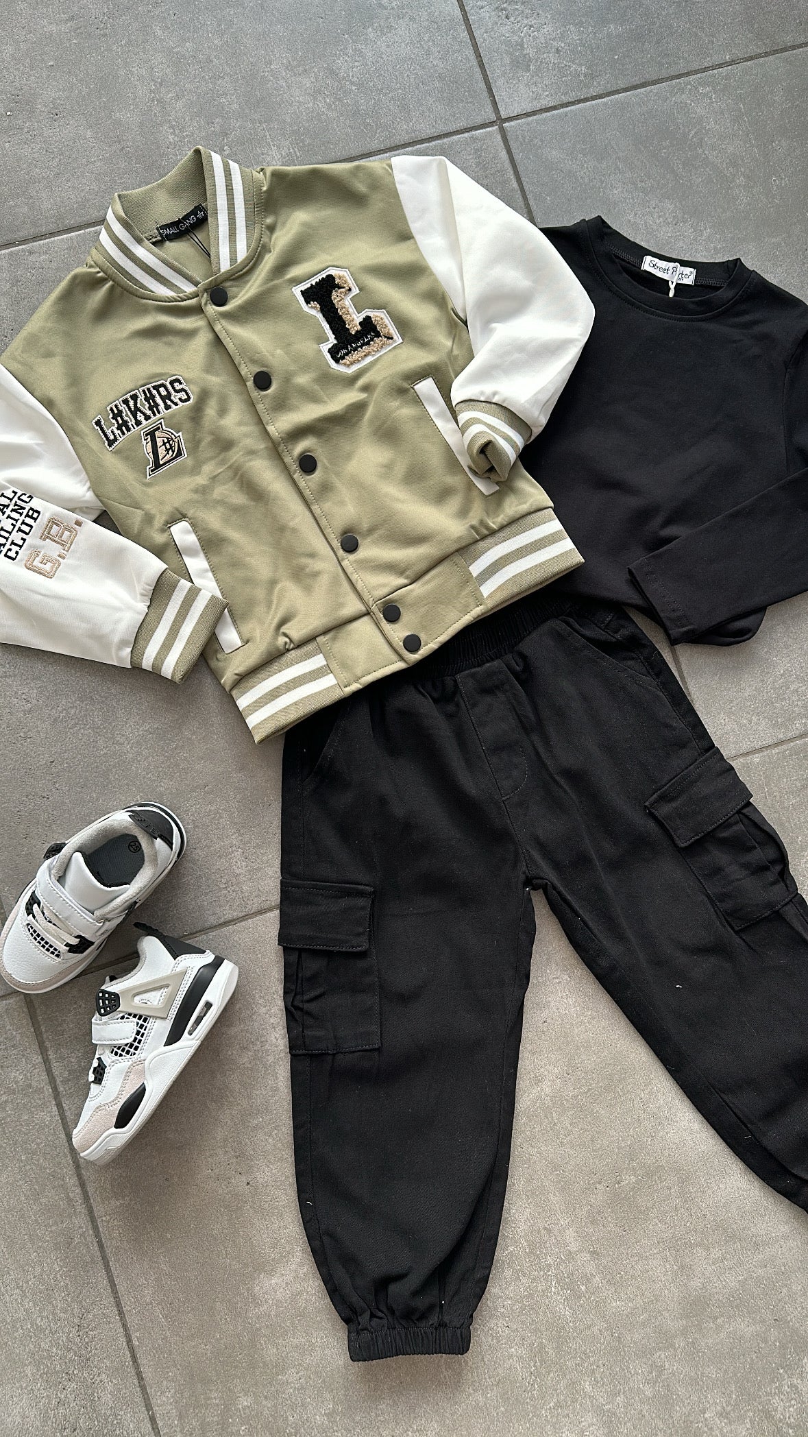 Bomber L#K#RS - VERDE MILITARE