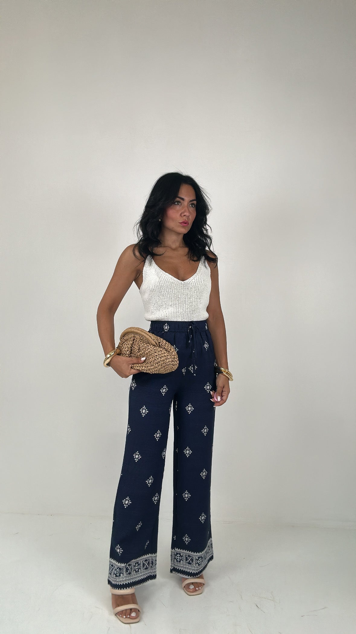 Pantalone MULINI A VENTO - BLU