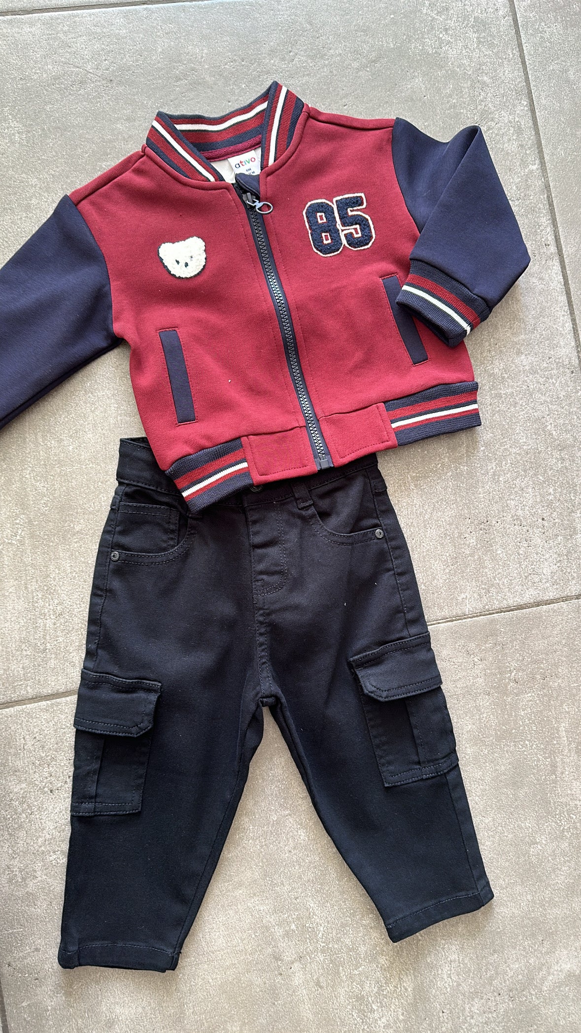 Pantalone CARGO LONADA 12-36M - BLU