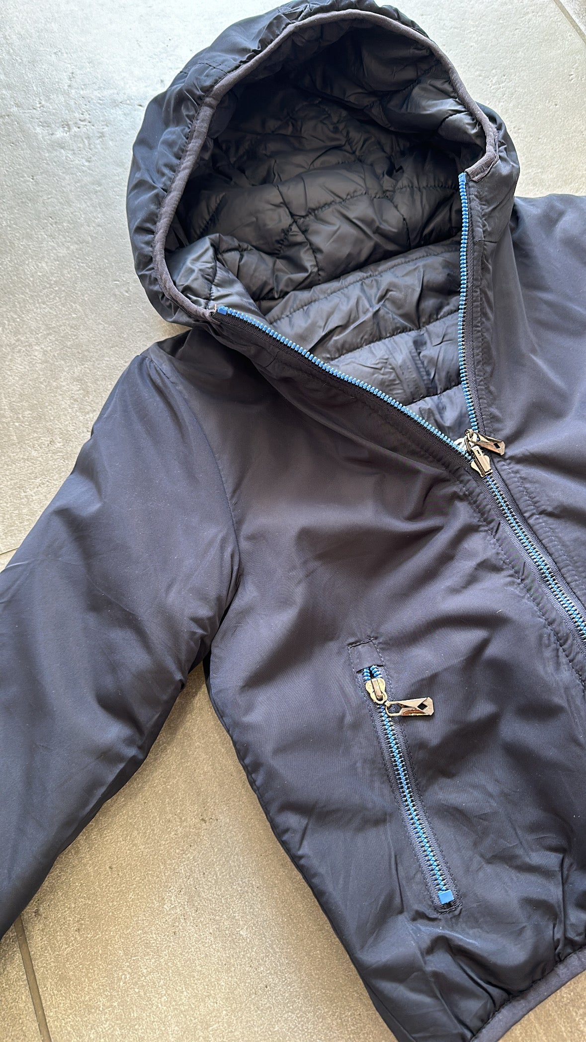 Giubbino DOUBLE M 4-12A - BLU
