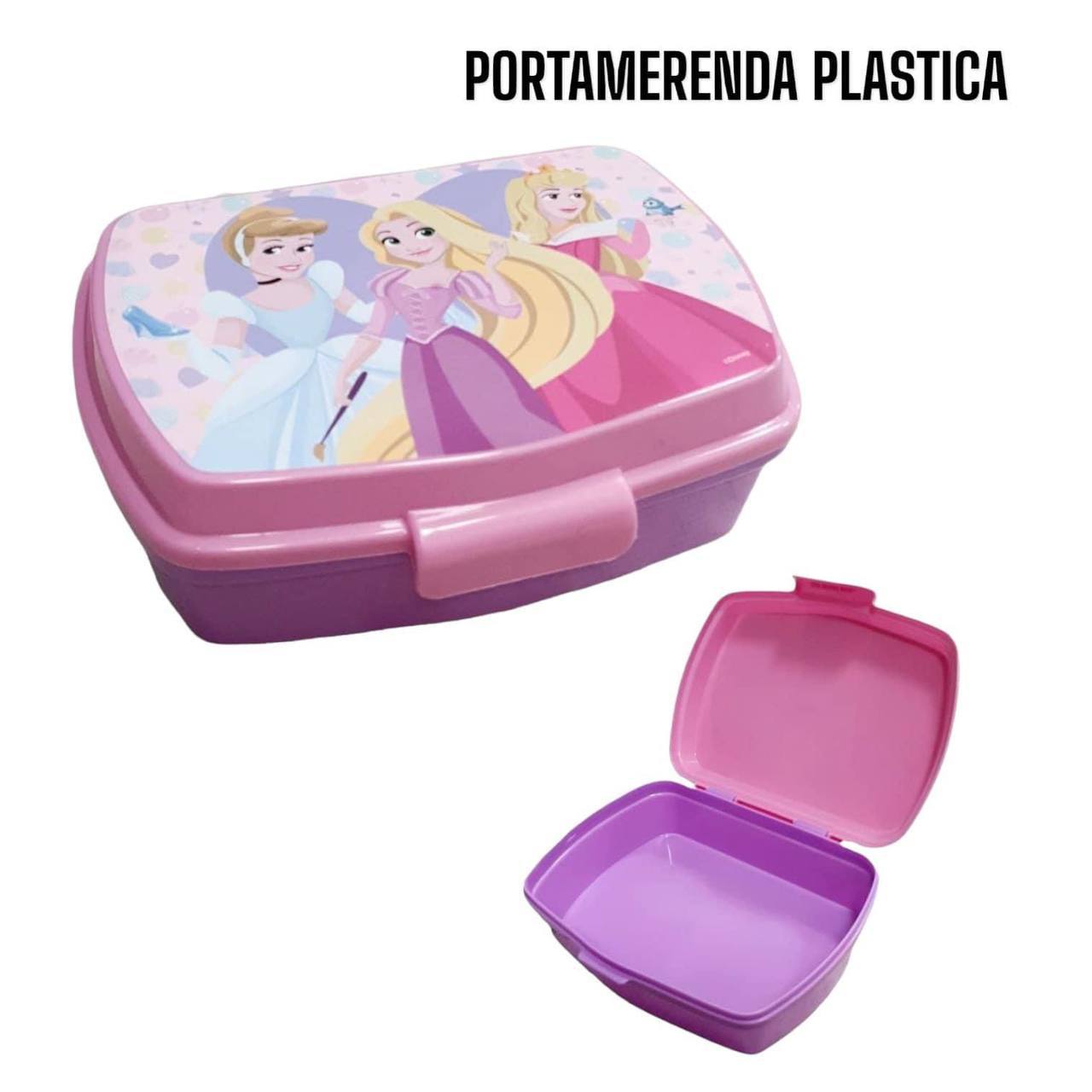 Porta MERENDA IN PLASTICA - ROSA