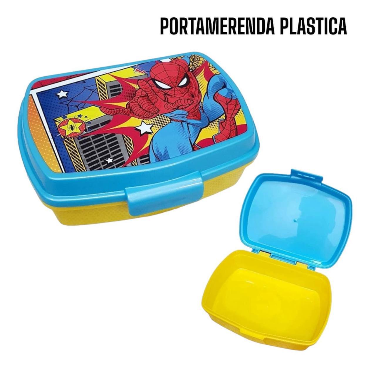 Porta MERENDA IN PLASTICA - GIALLO