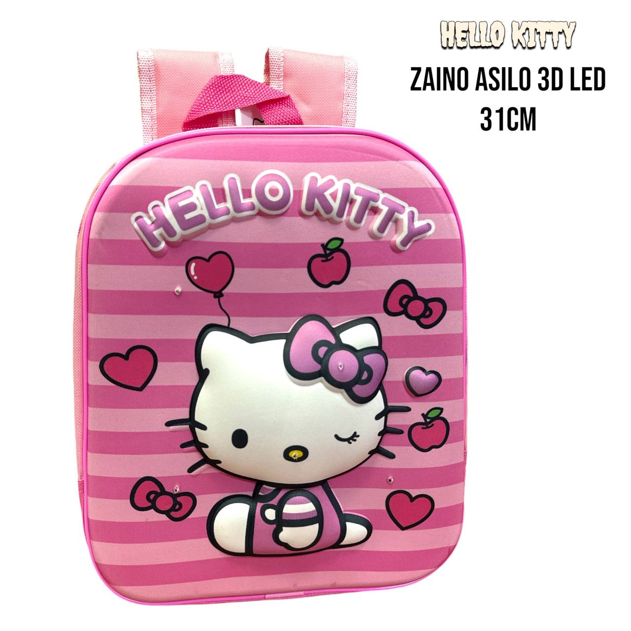 Zaino ASILO 3D LED - ROSA