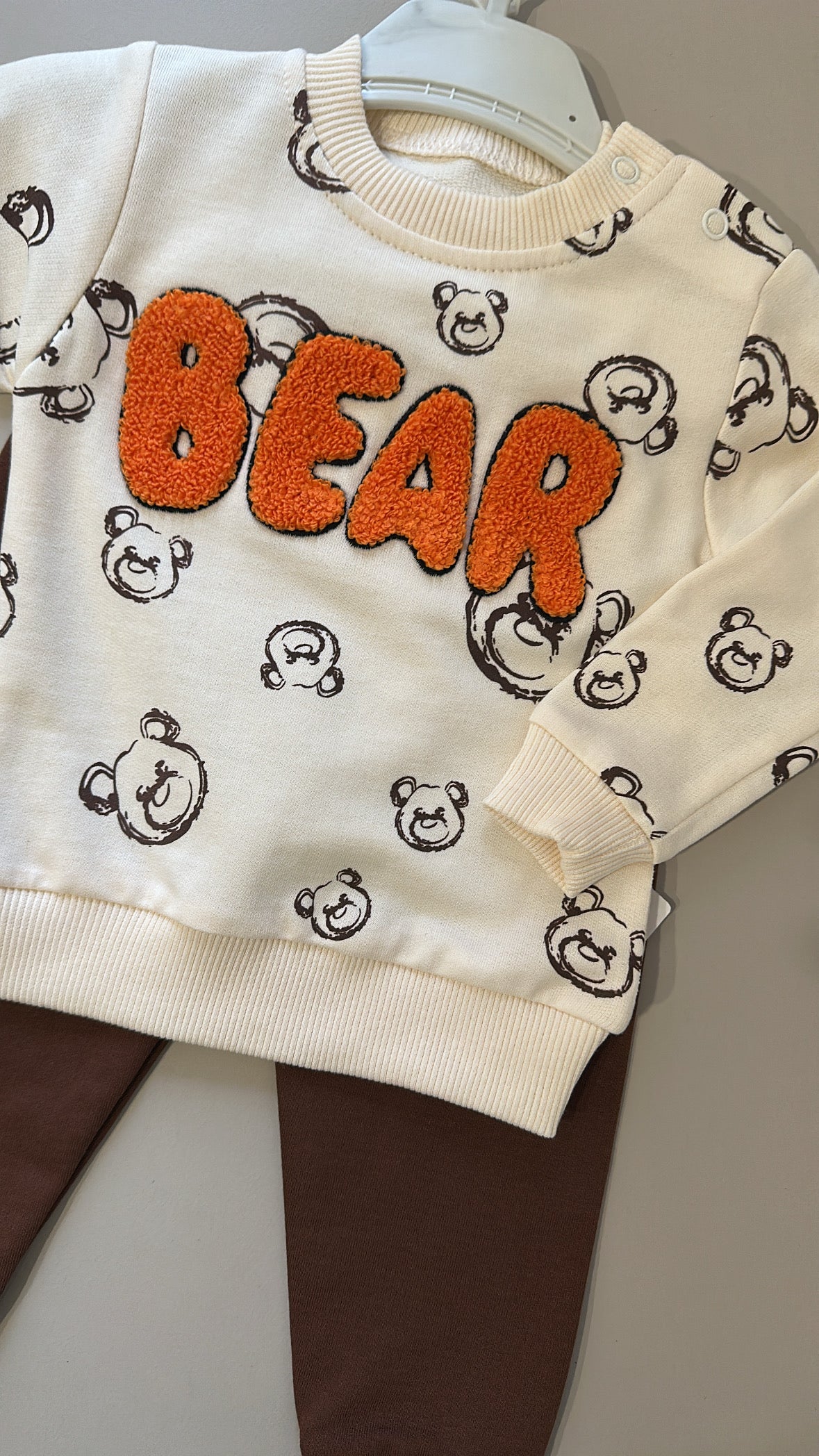 Completo BEAR 6-24M - MARRONE