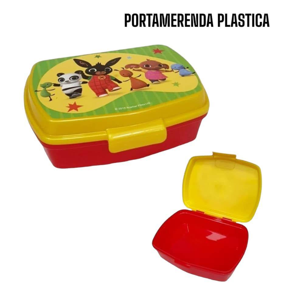 Porta MERENDA IN PLASTICA - GIALLO
