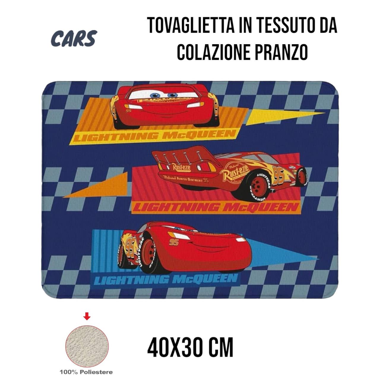 Tovaglietta DISNEY - ROSSO