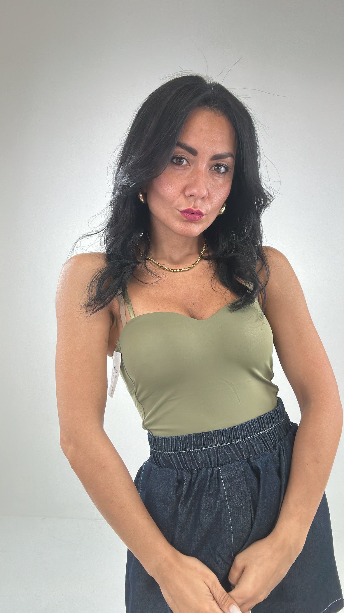 Top COPPA CROP - VERDE