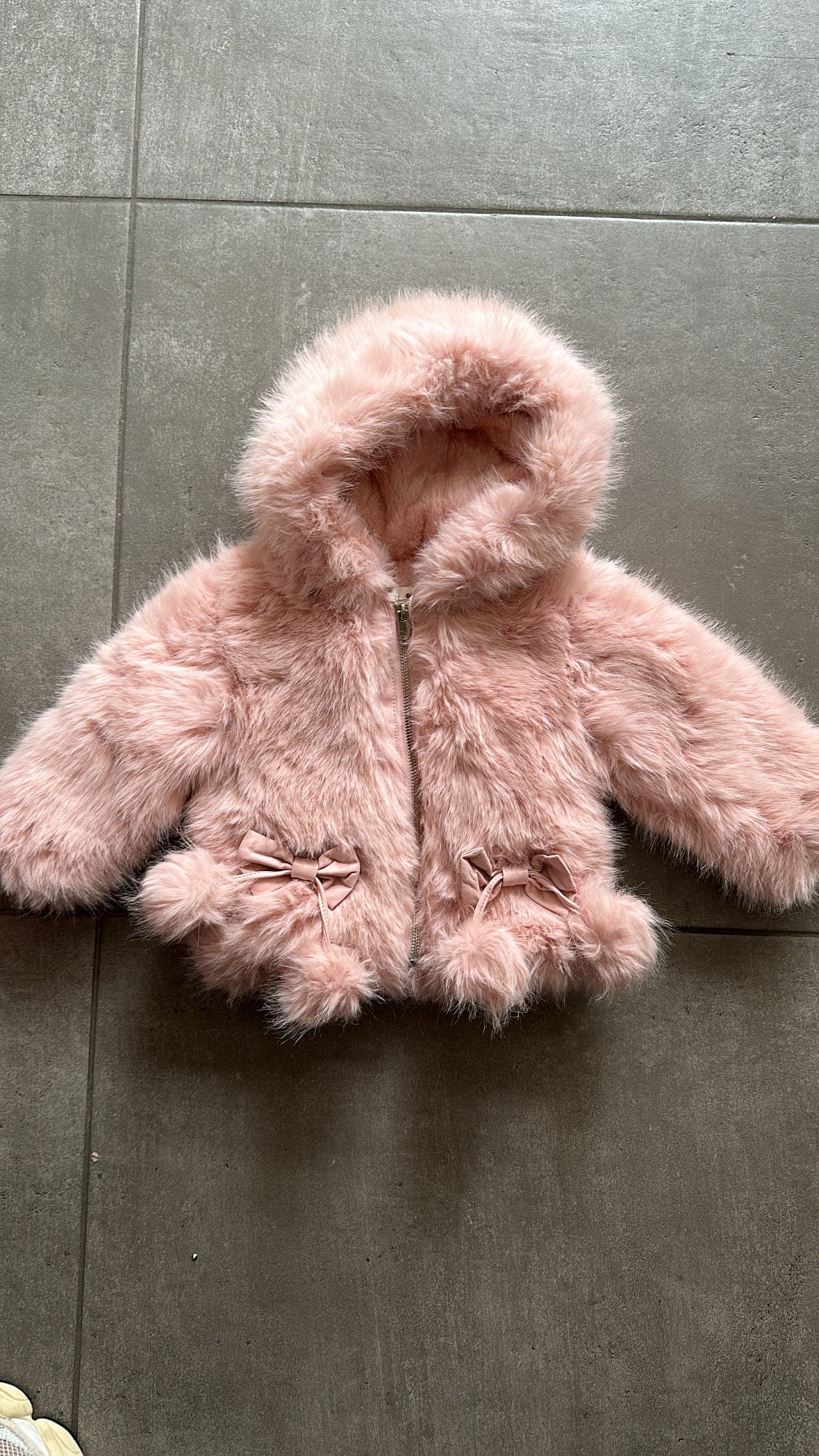 Ecopelliccia CON FIOCCHI 1-5A - ROSA