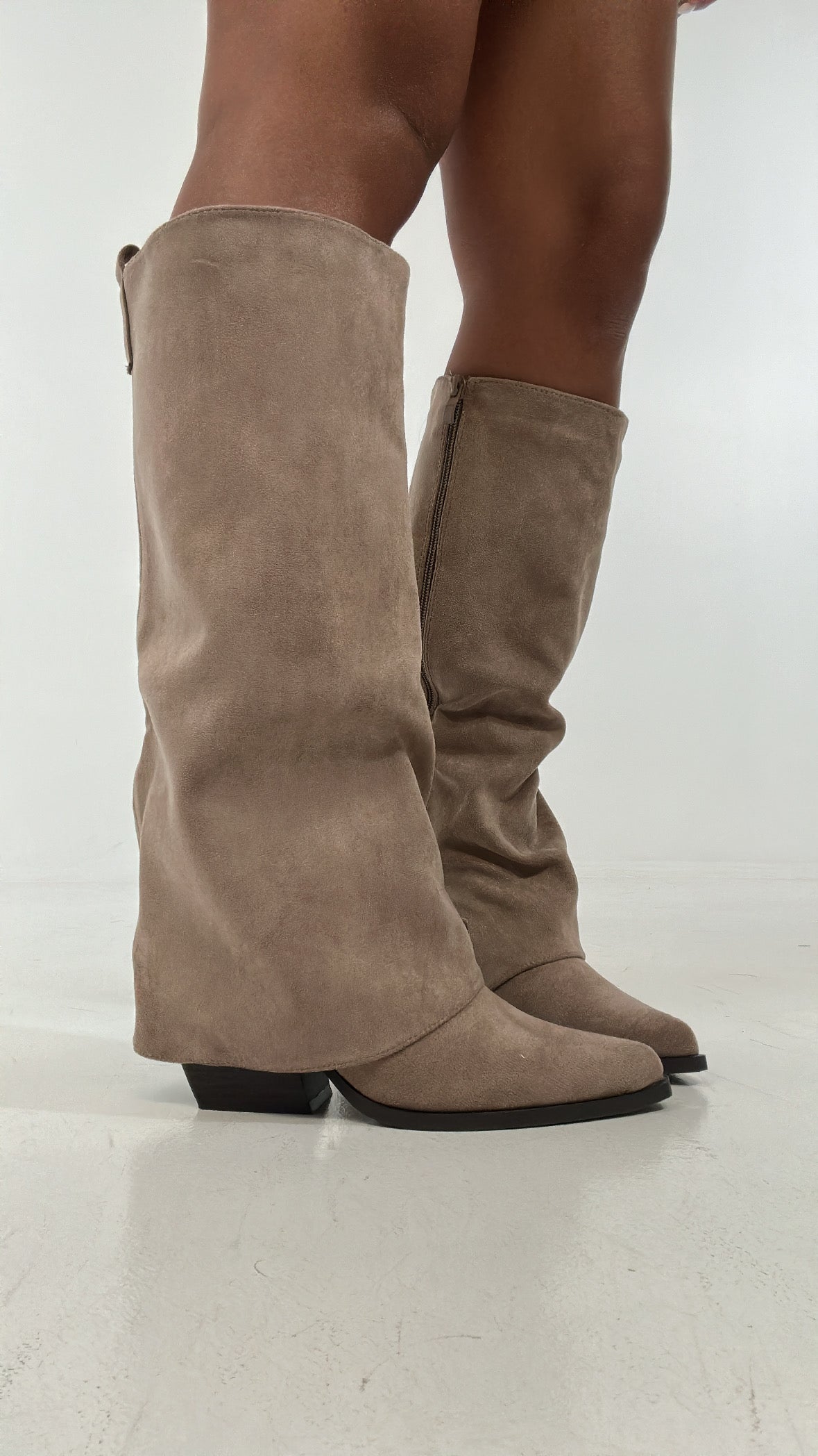 Stivale CAMOSCIO GHIV - KHAKI