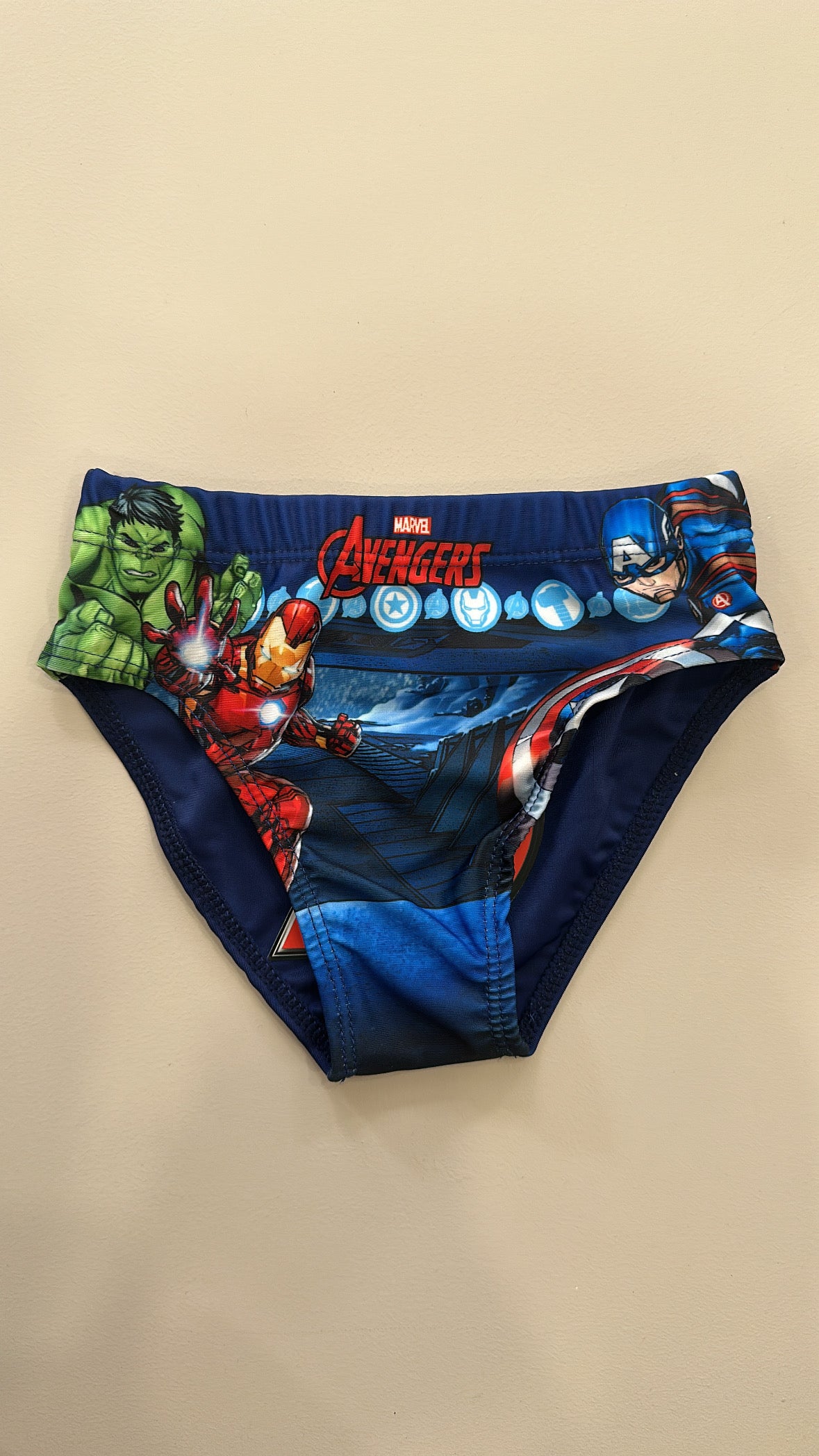 Costume MUTANDINA AVENGERS 3-8A - BLU