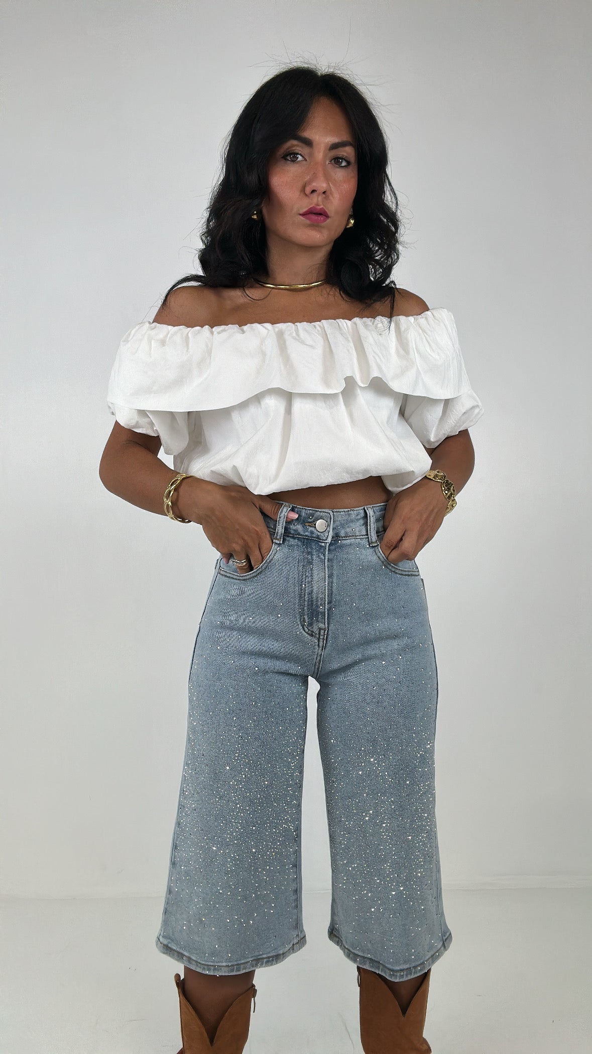 Bermuda STRASSFULL - JEANS