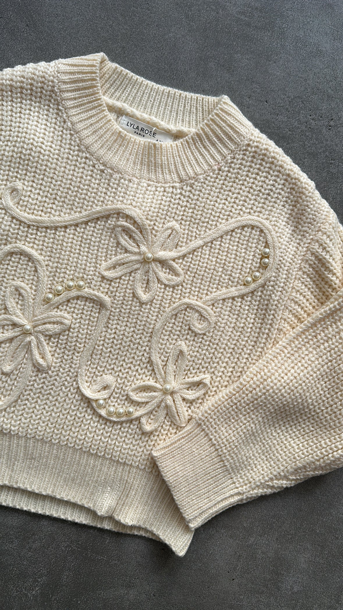 Pull FIORI PERLA 4-14A - PANNA
