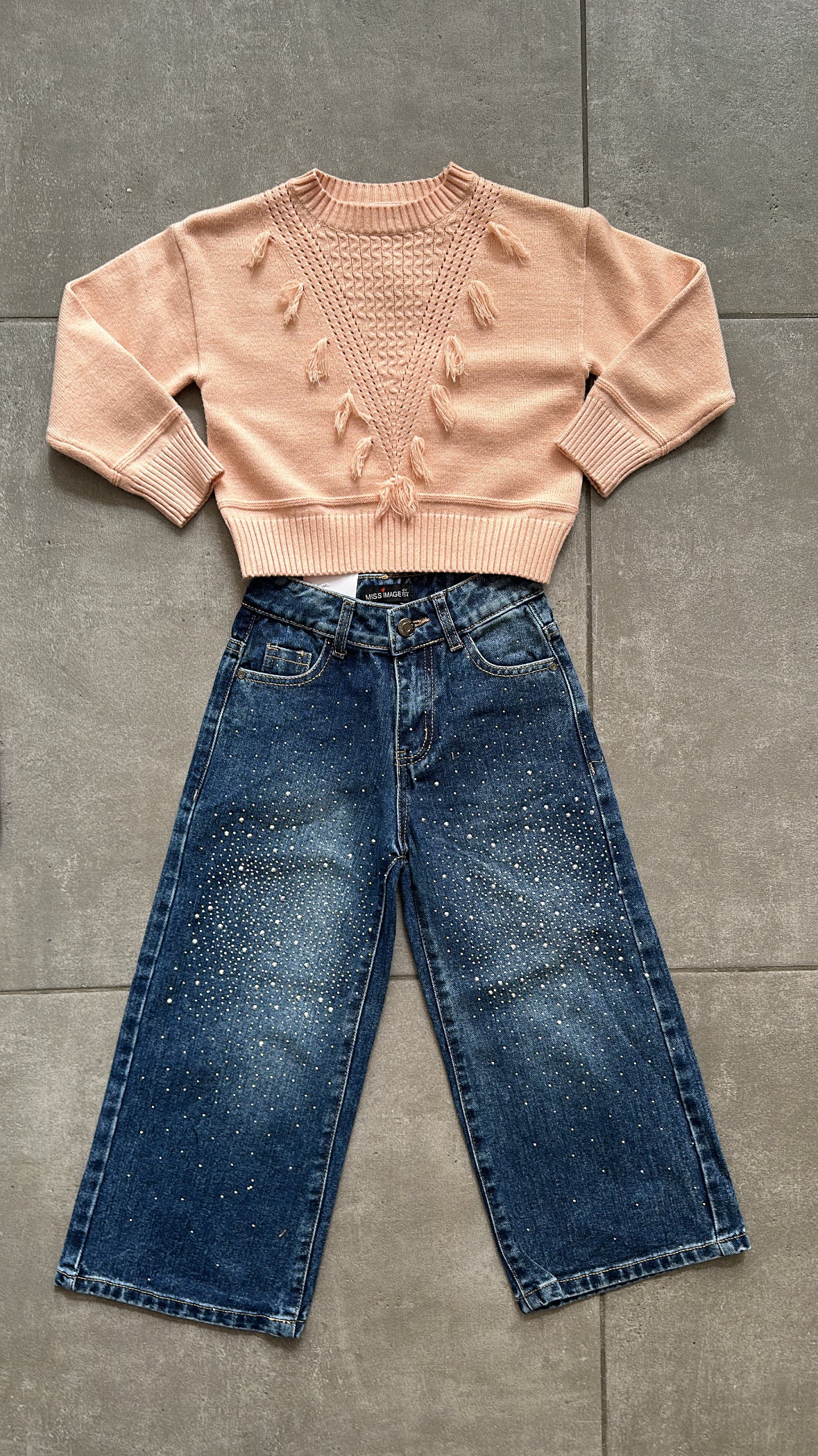 Jeans STRASS 4-14A - JEANS