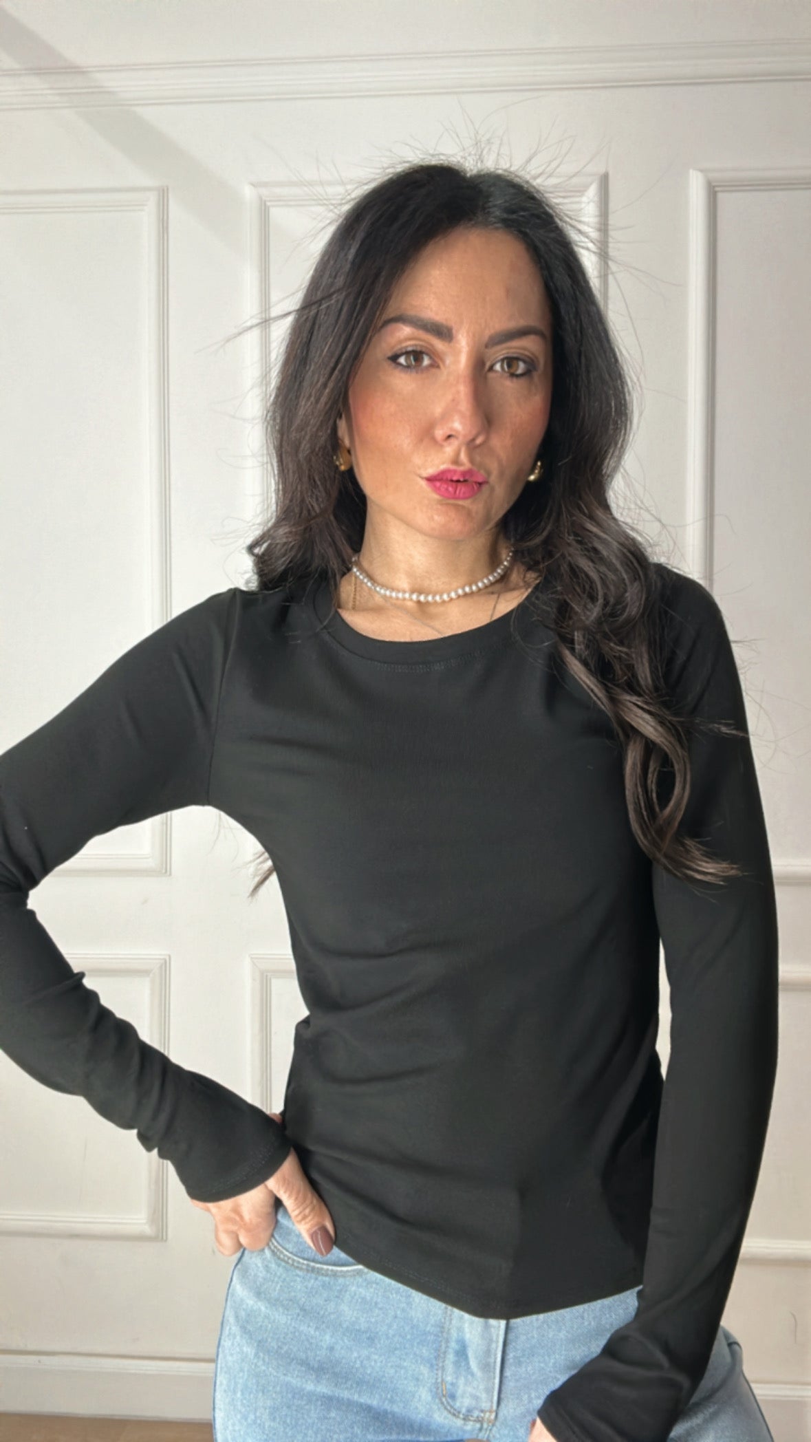 Maglia BASIC NEW - NERO