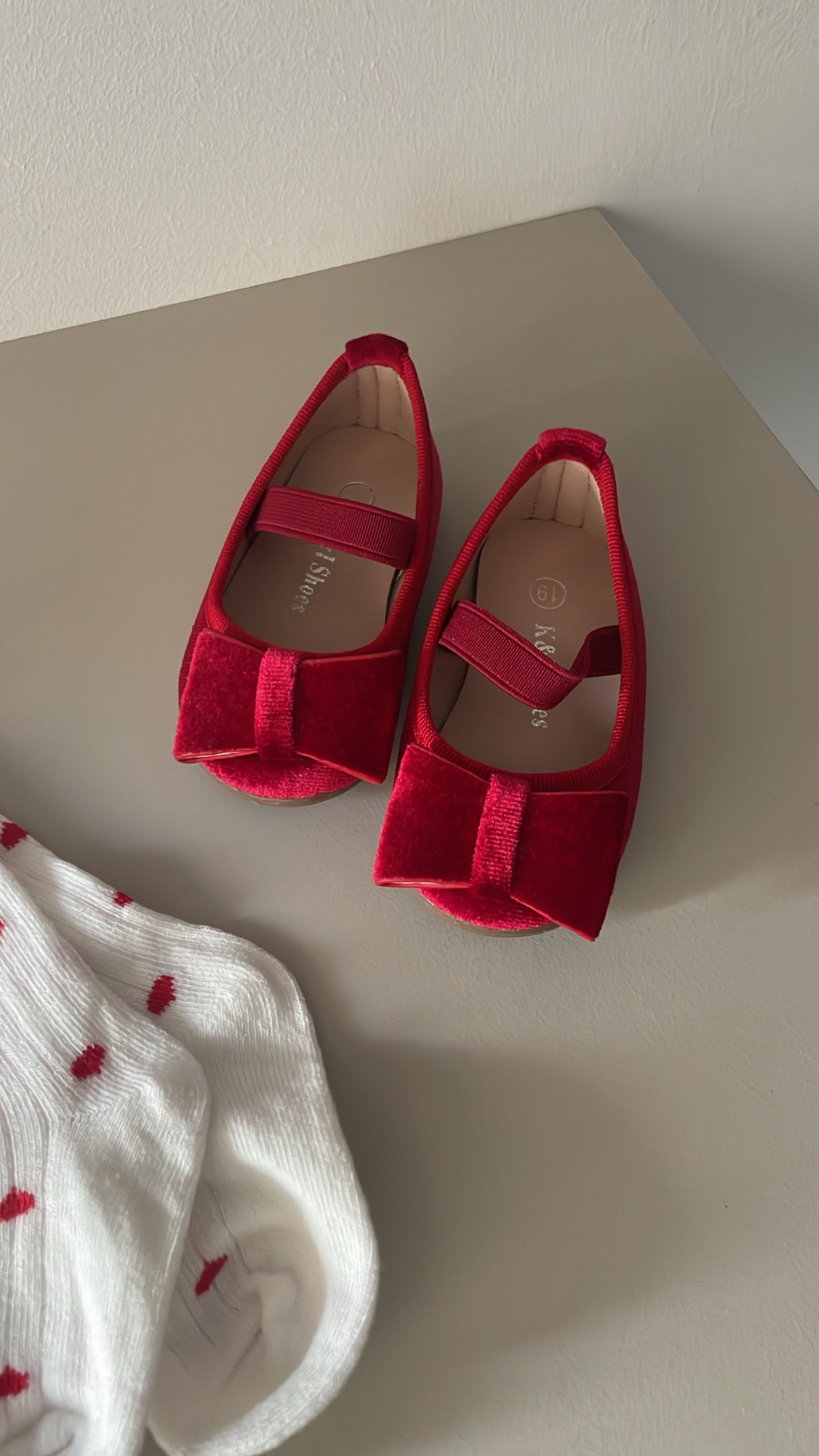 Ballerina RASO FIOCCO - ROSSO