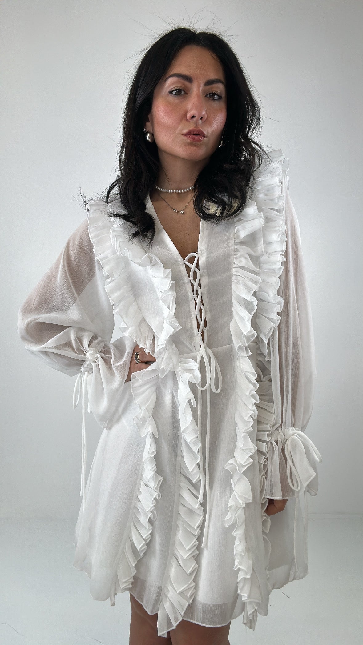 Vestitino COACHELLA - BIANCO