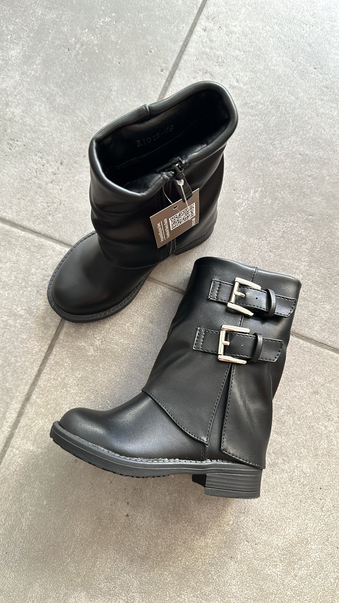 Stivale FIBBIA 25-36 - NERO