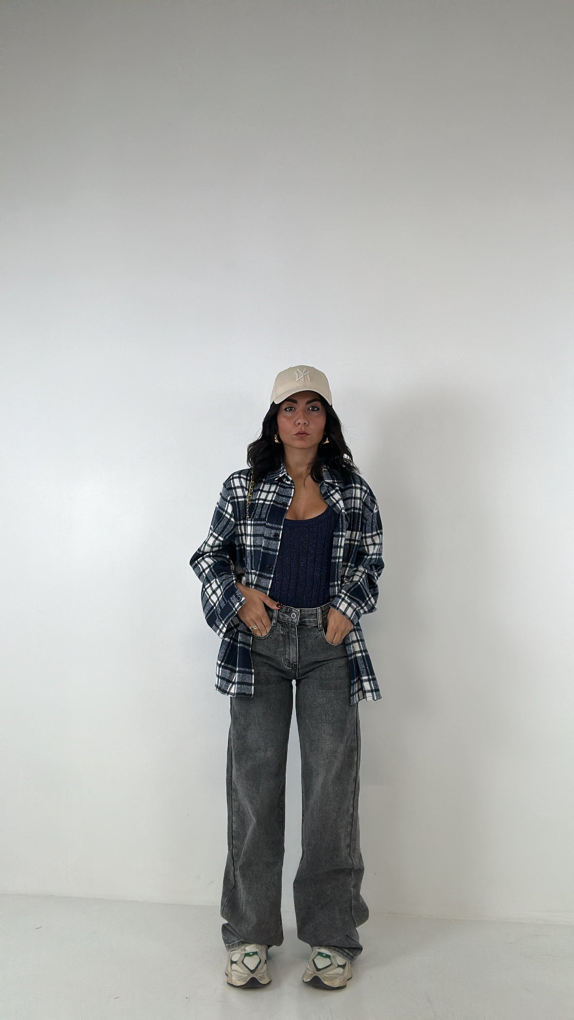 Jeans WIDE N+BLACK SFUMA - NERO