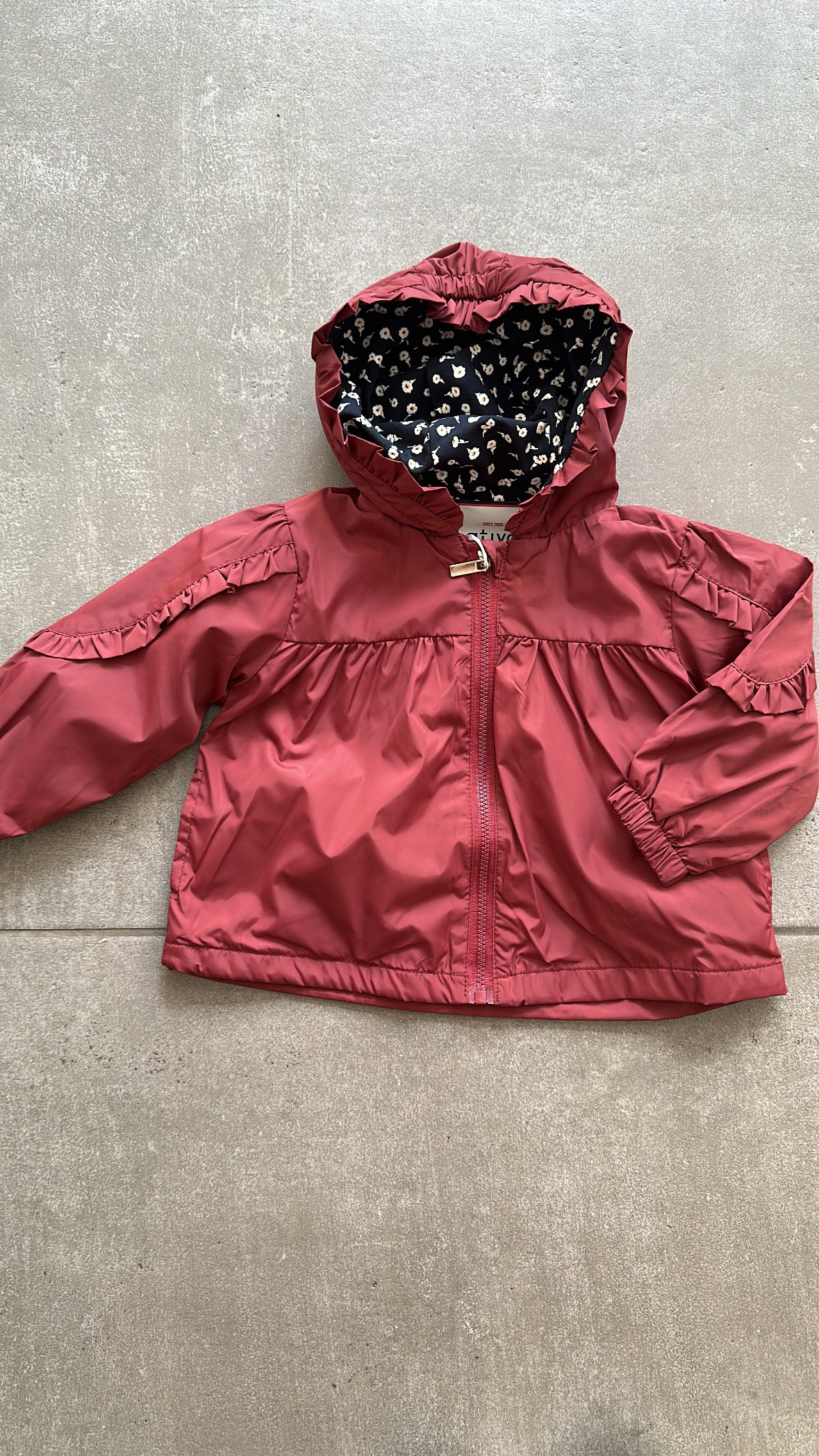 Giubbottino CON ROUGE 12-36M - BORDEAUX