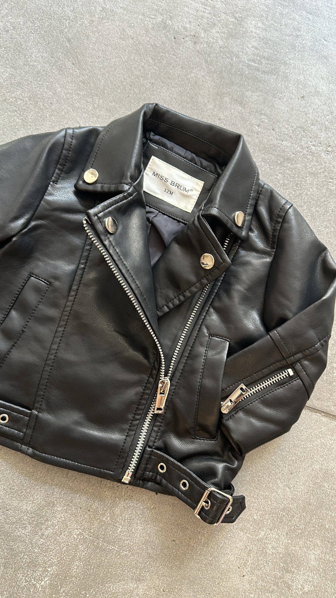 Chiodo ECOPELLE 12-36M - NERO