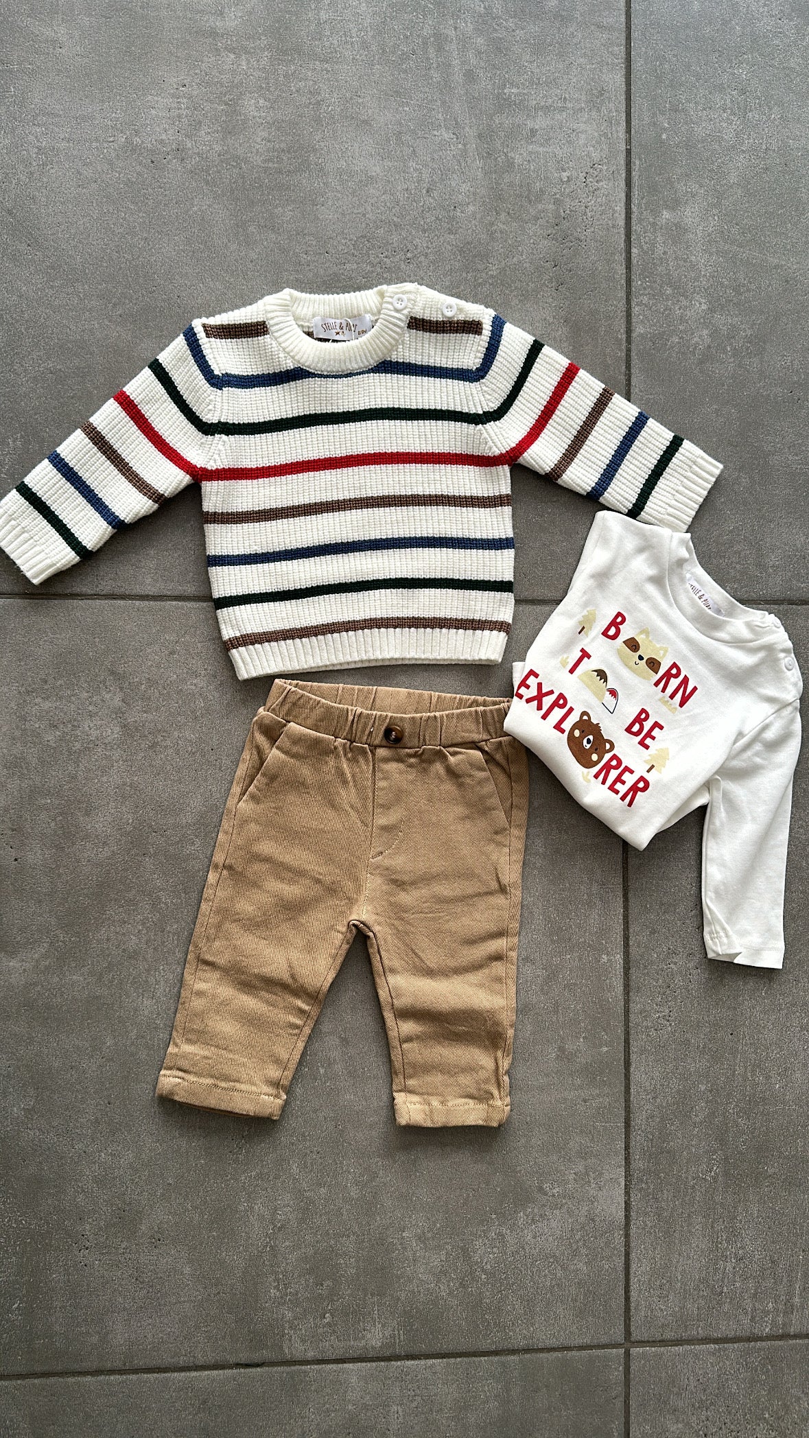 Set MAGLIONCINO 3-18M - BEIGE