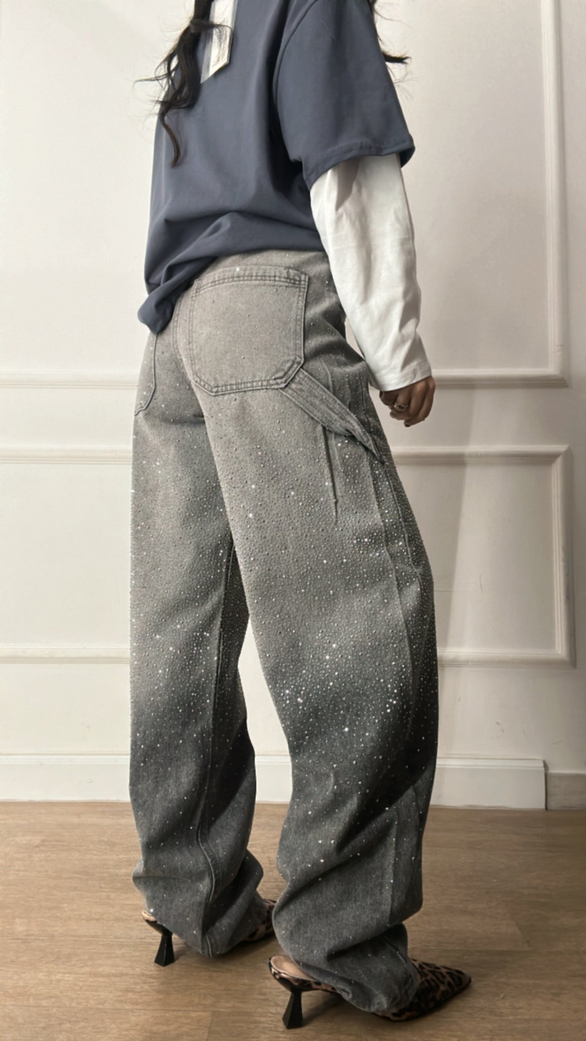 Jeans BAGGY CARPENTER - GRIGIO