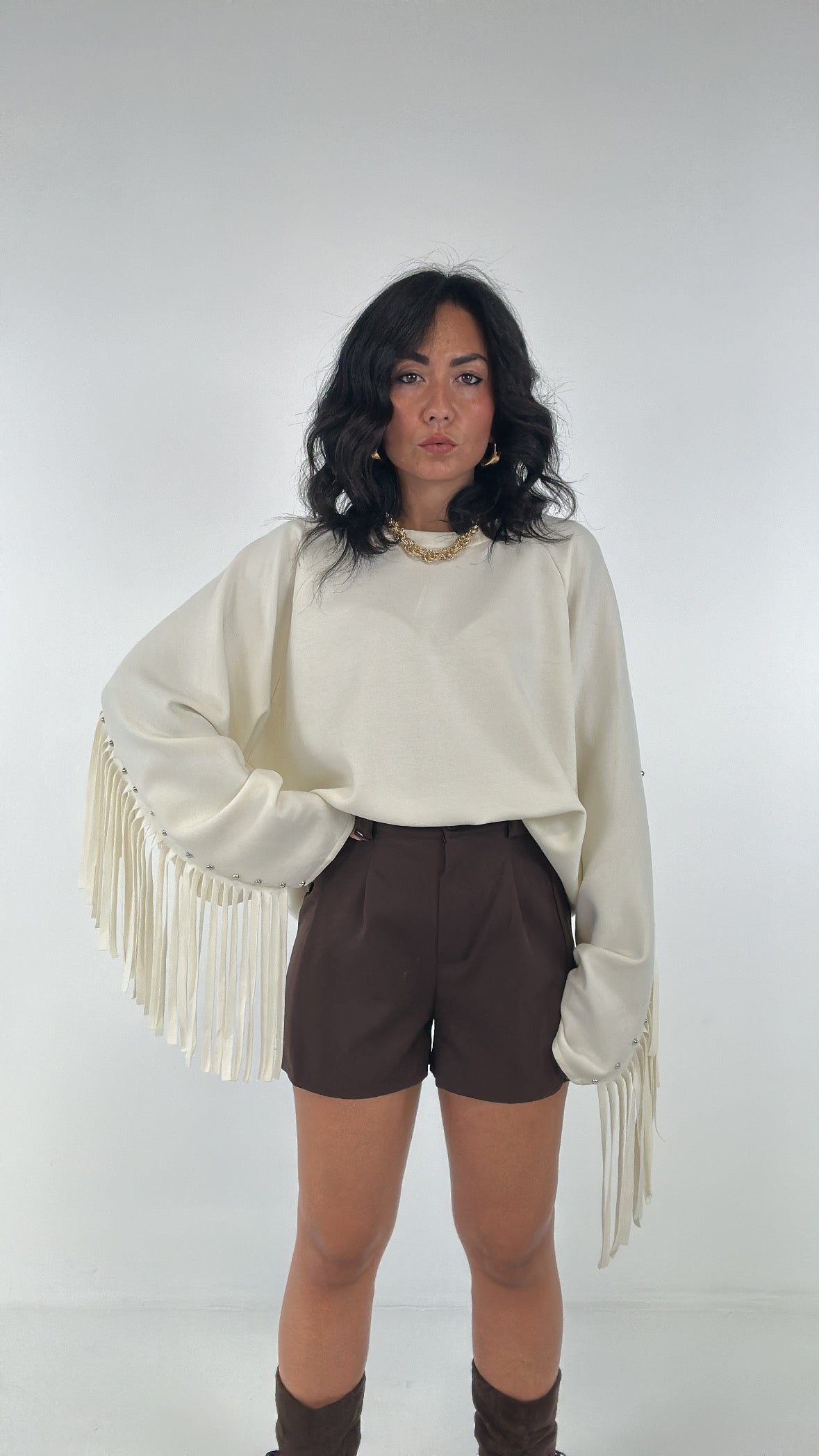 Shorts AUTUMN - MARRONE